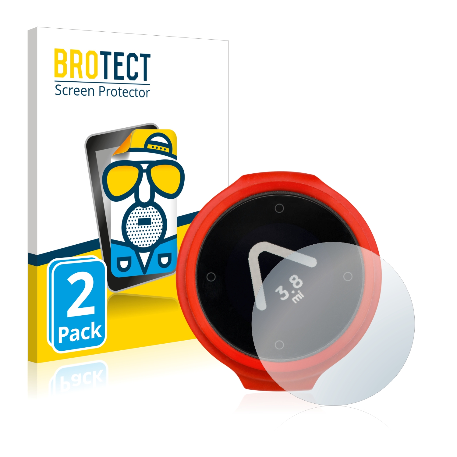 2x BROTECT Entspiegelungs-Folie pro Beeline Velo