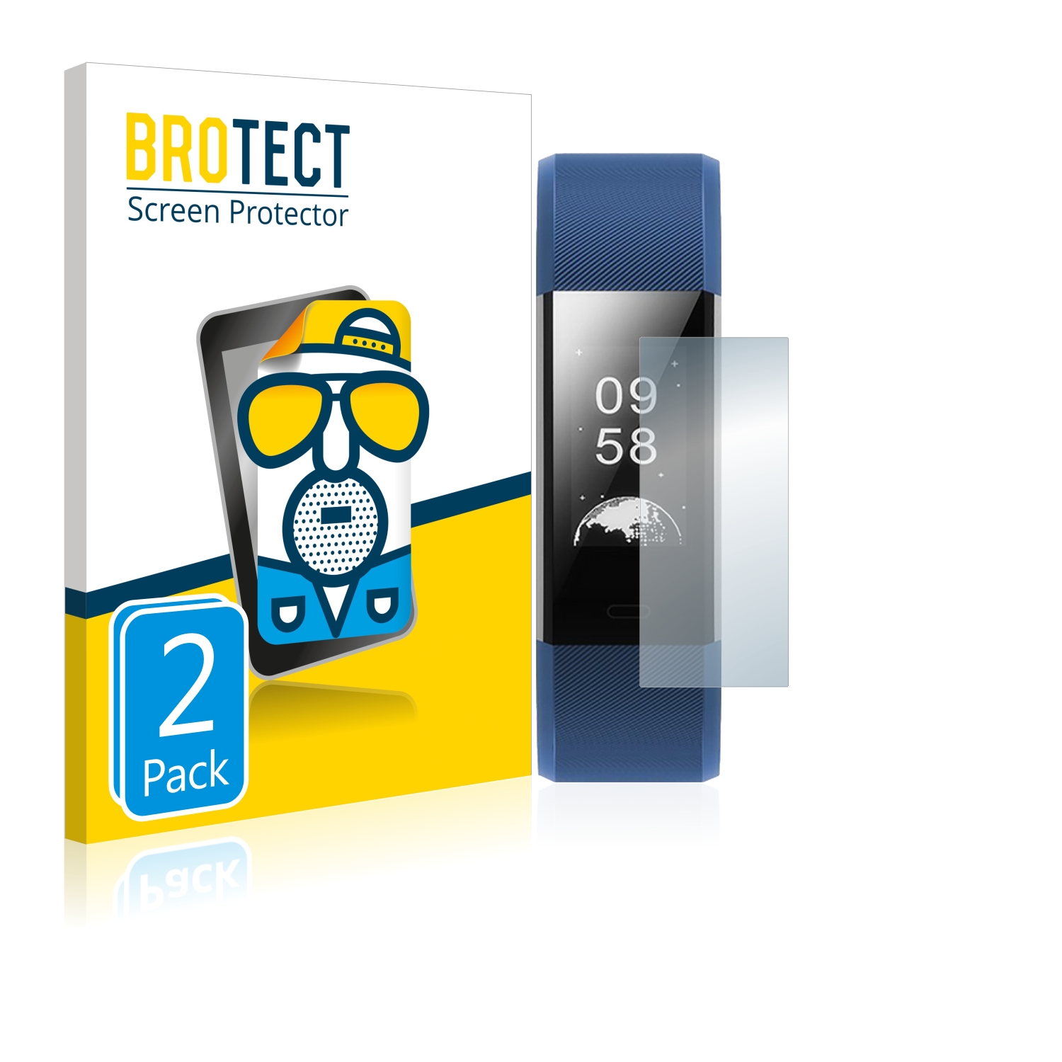 2x BROTECT Entspiegelungs-Folie pro Yamay SW350