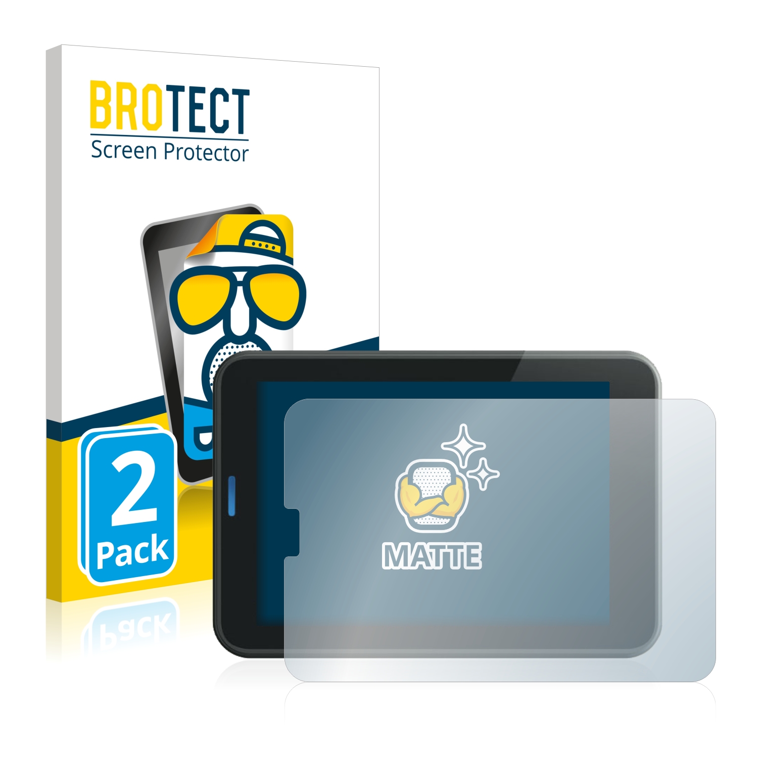 2x BROTECT Entspiegelungs-Folie pro Akaso V50 Pro