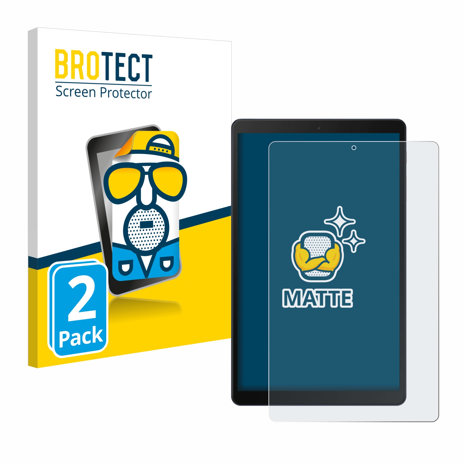 2x BROTECT Entspiegelungs-Folie pro Samsung Galaxy Tab A 10.1 WiFi 2019