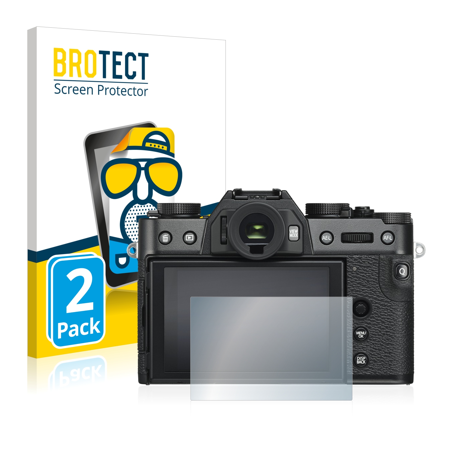 2x BROTECT Entspiegelungs-Folie pro Fujifilm X-T30