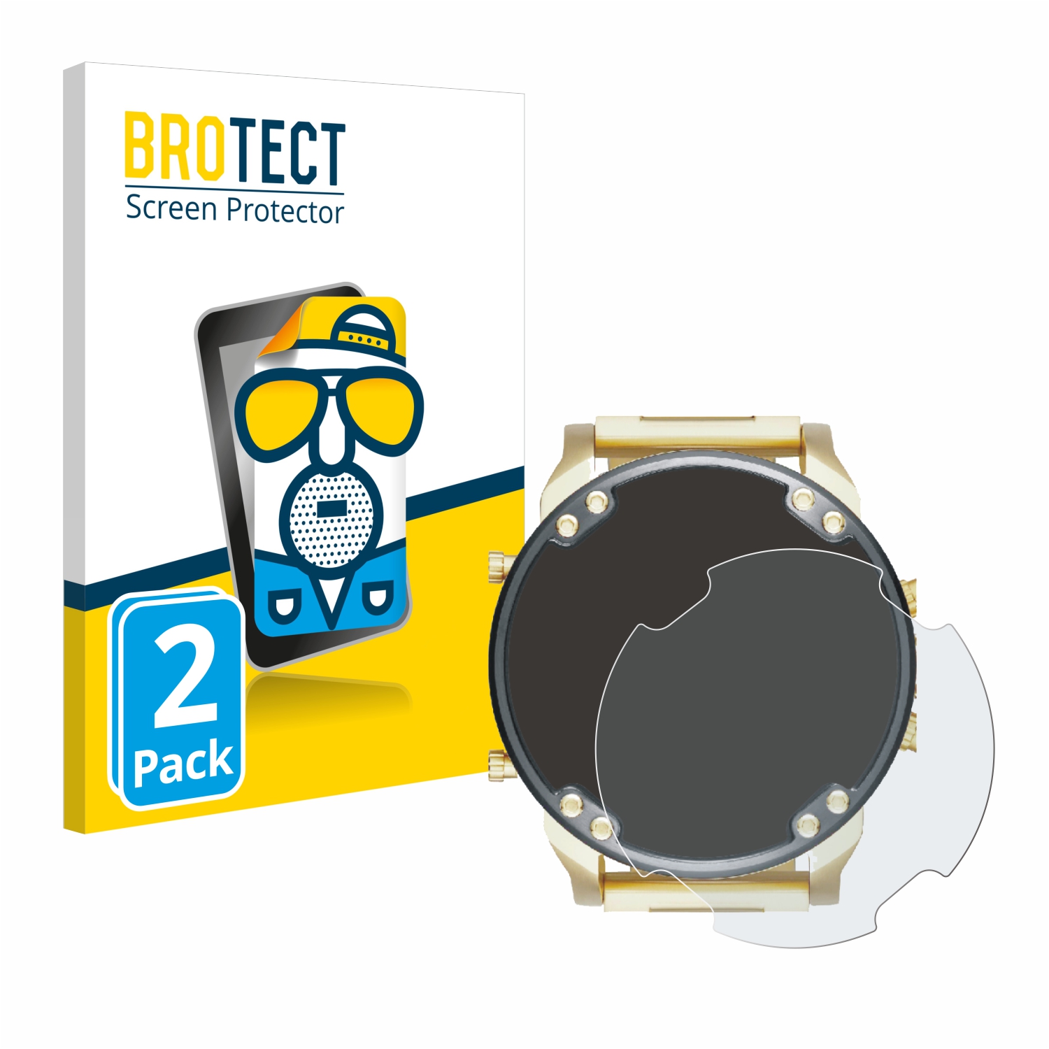 2x BROTECT Entspiegelungs-Folie pro Diesel DZ7333 Mr. Daddy 2.0