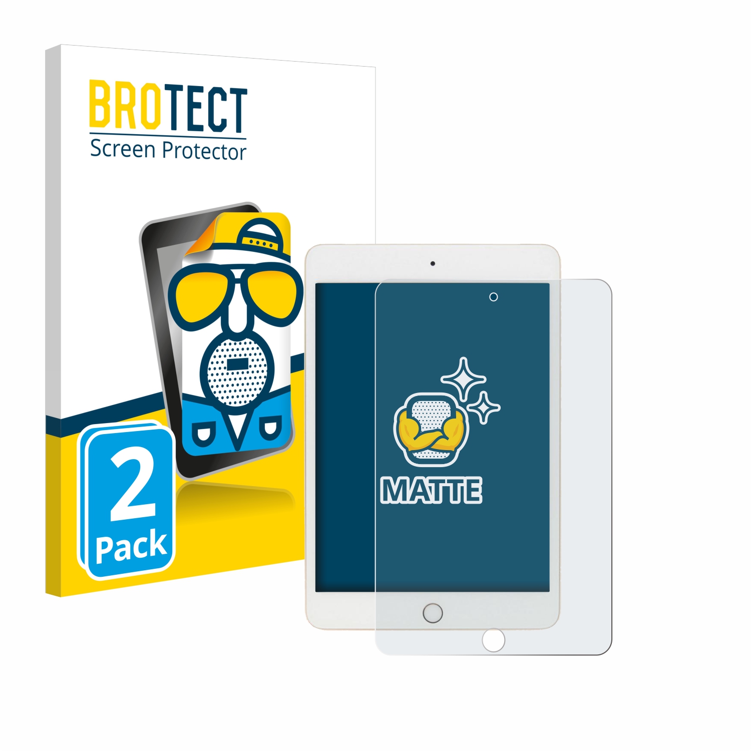 2x BROTECT Entspiegelungs-Folie pro Apple iPad Mini 5 2019 (5. Gen.)