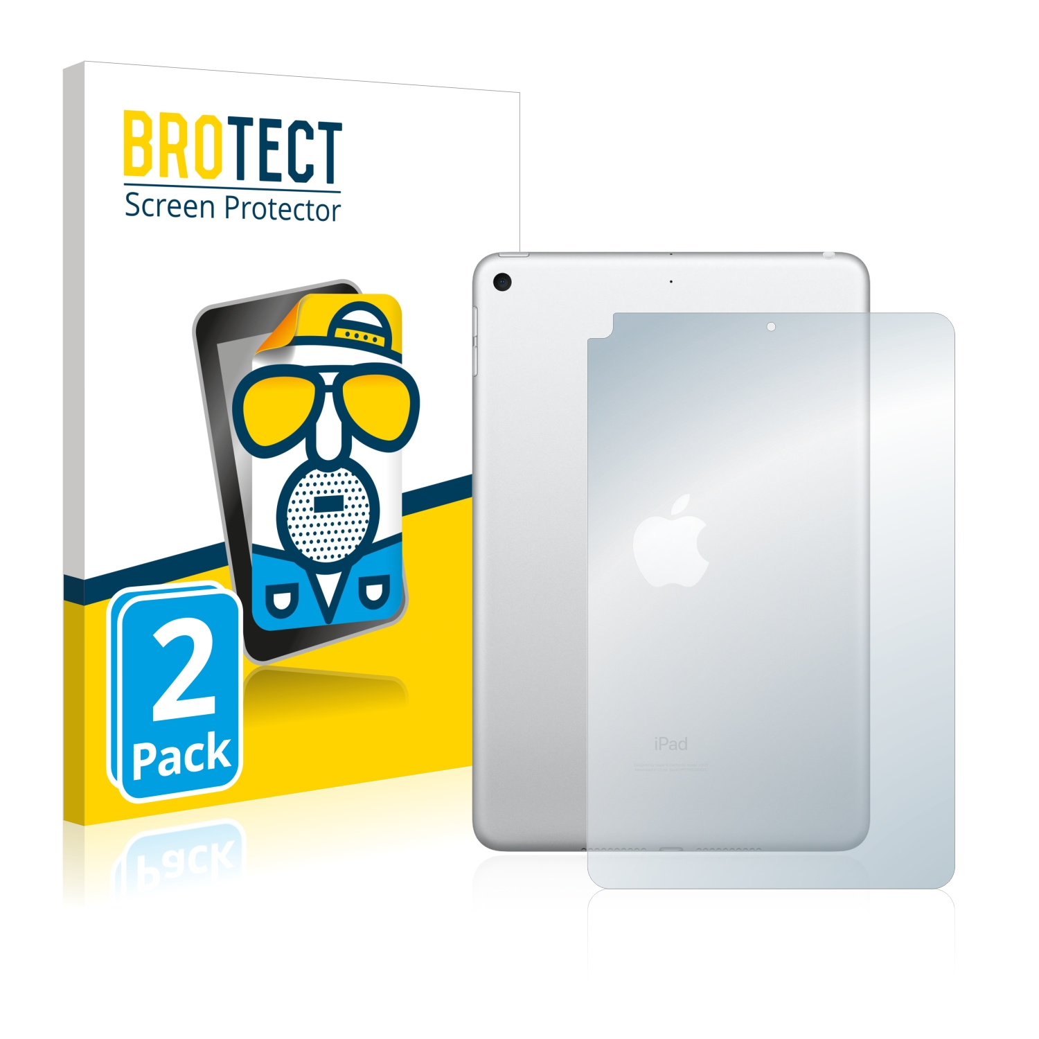 2x BROTECT Entspiegelungs-Folie pro Apple iPad Mini 5 2019 (zadní strana, 5. Gen.)