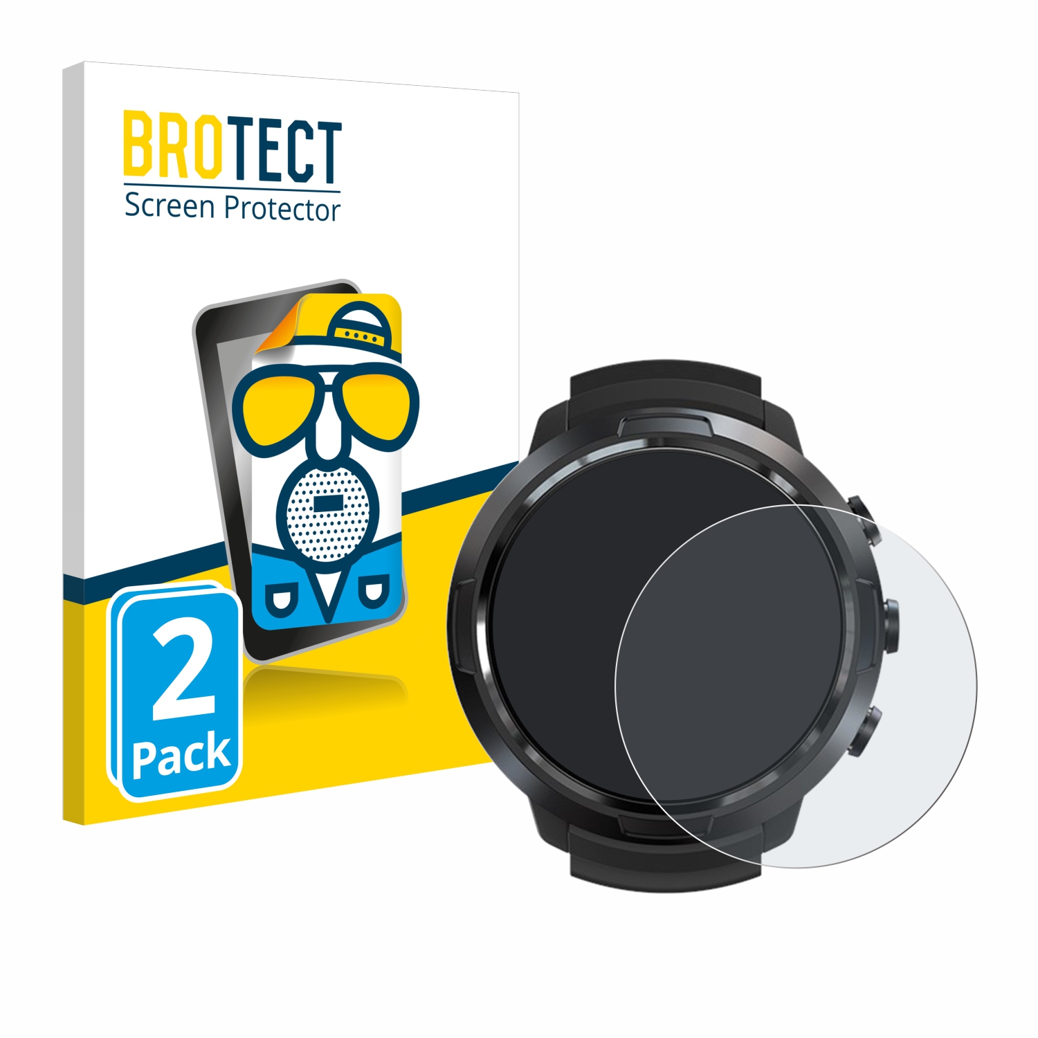 2x BROTECT Entspiegelungs-Folie pro Suunto D5