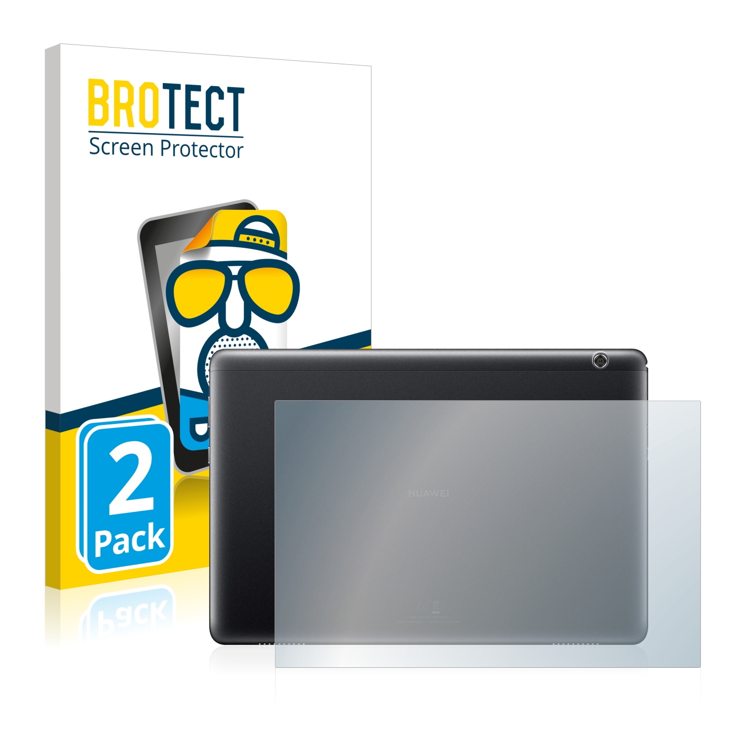 2x BROTECT Entspiegelungs-Folie pro Huawei MediaPad T5 10 (zadní strana)