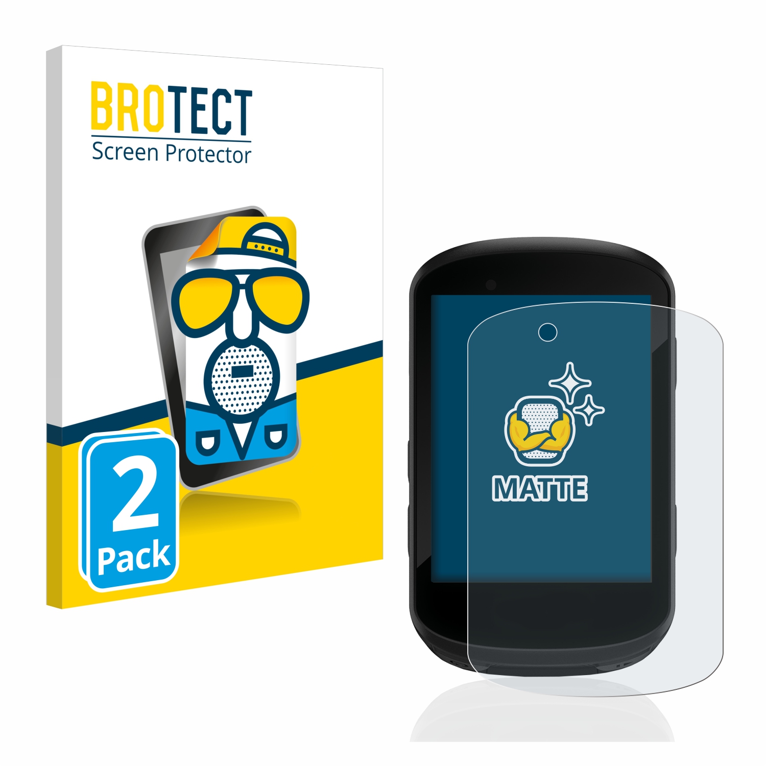 2x BROTECT Entspiegelungs-Folie pro Garmin Edge 530