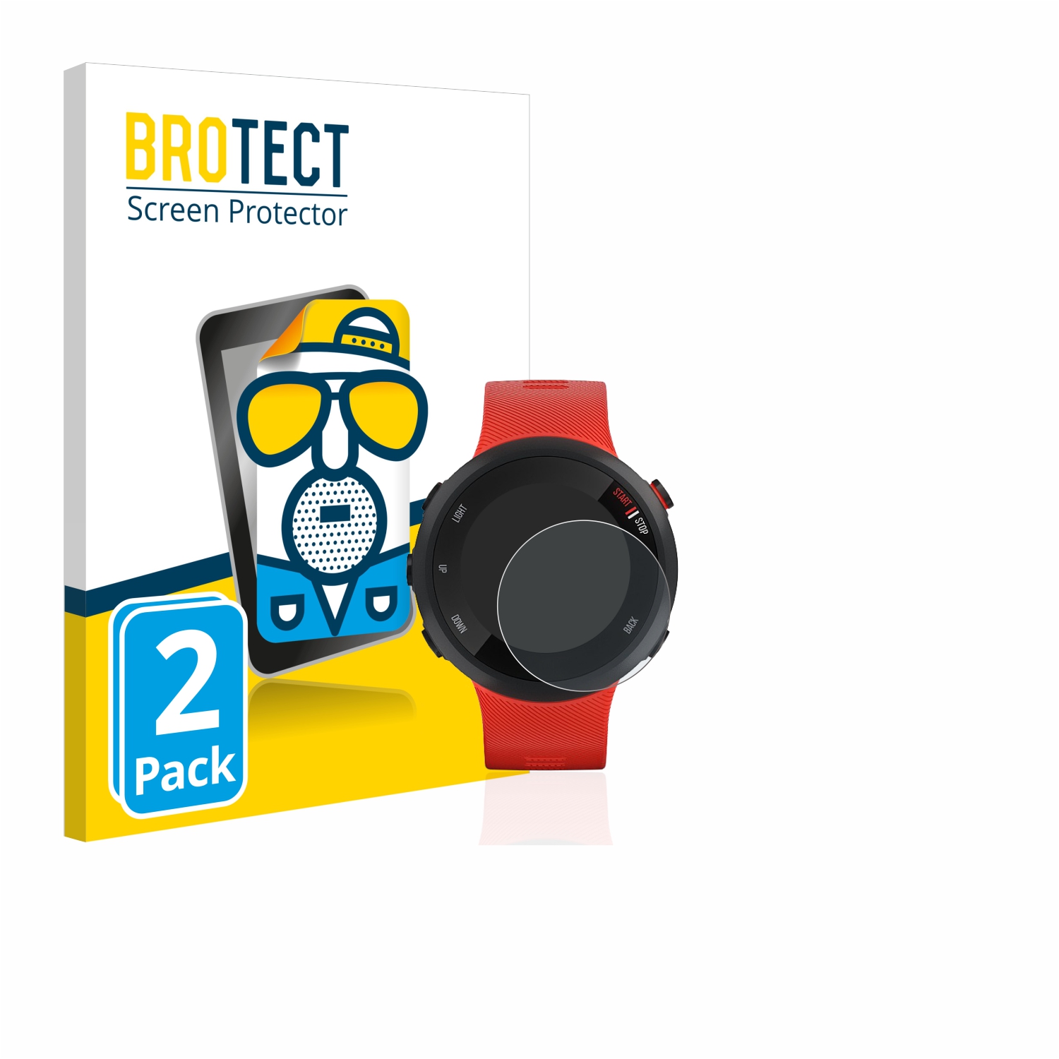 2x BROTECT Entspiegelungs-Folie pro Garmin Forerunner 45