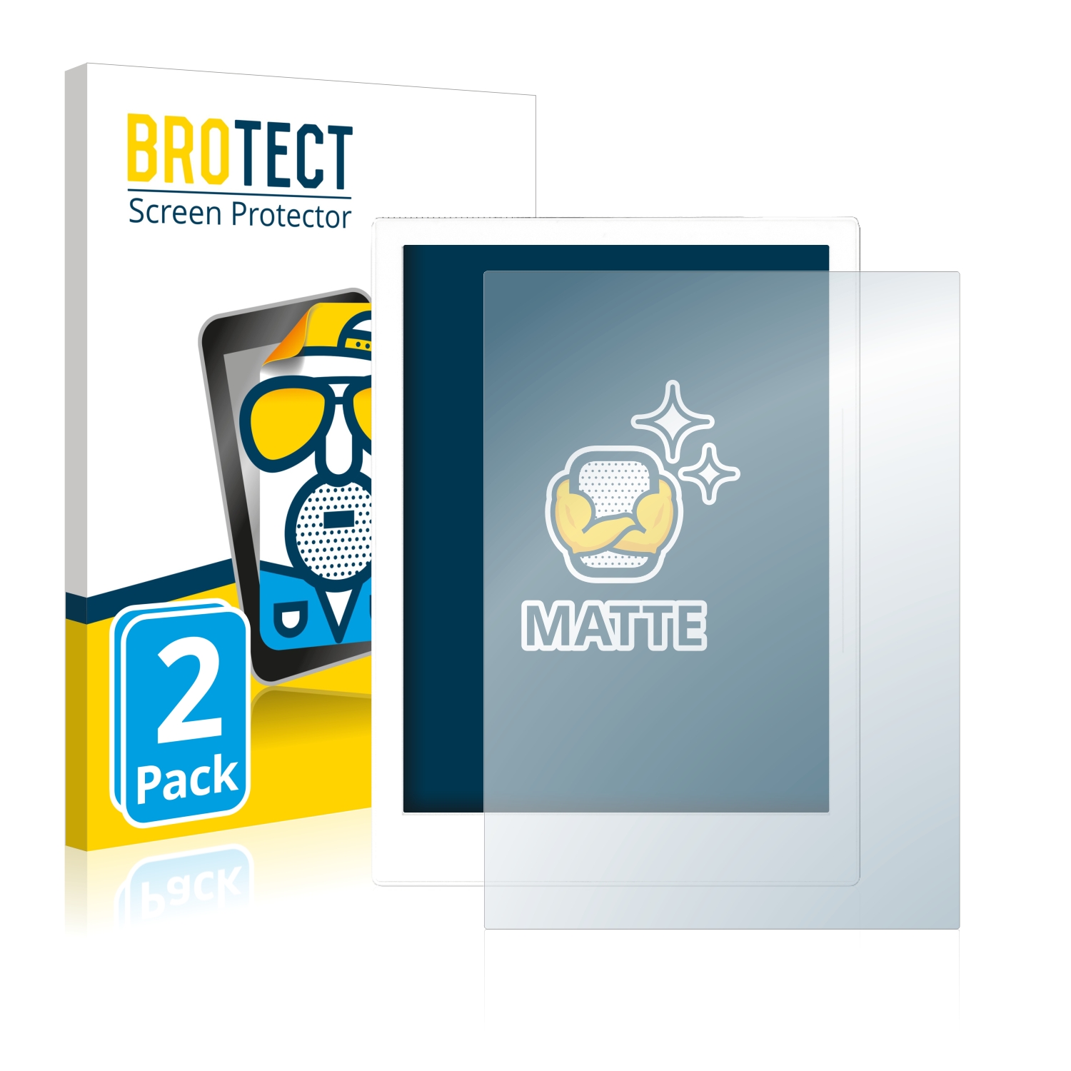 2x BROTECT Entspiegelungs-Folie pro SuperNote A5