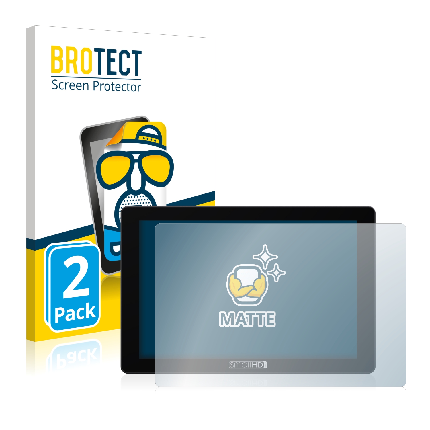 2x BROTECT Entspiegelungs-Folie pro SmallHD 702 Touch