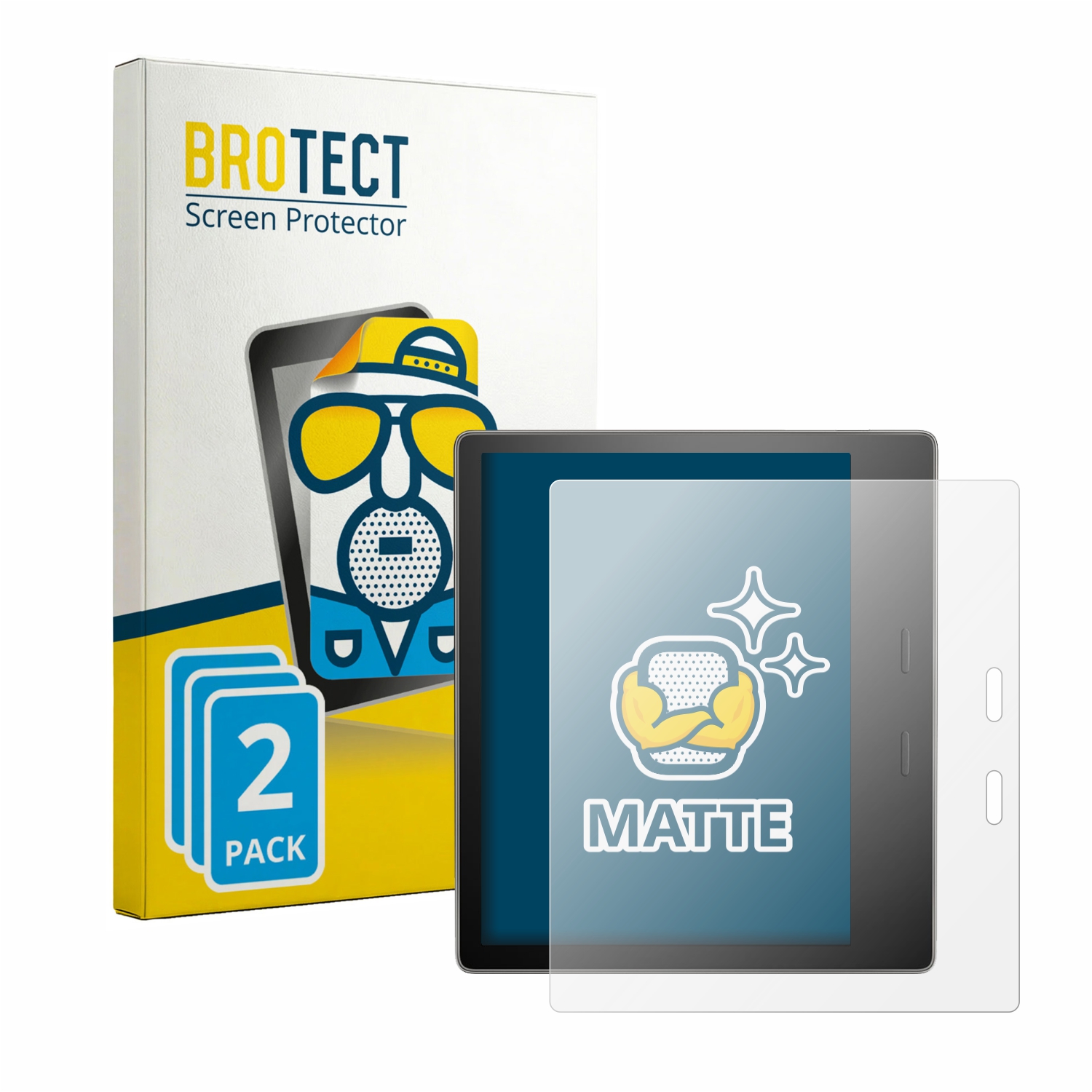 2x BROTECT Entspiegelungs-Folie pro Amazon Kindle Oasis 2019 (10. Gen.)