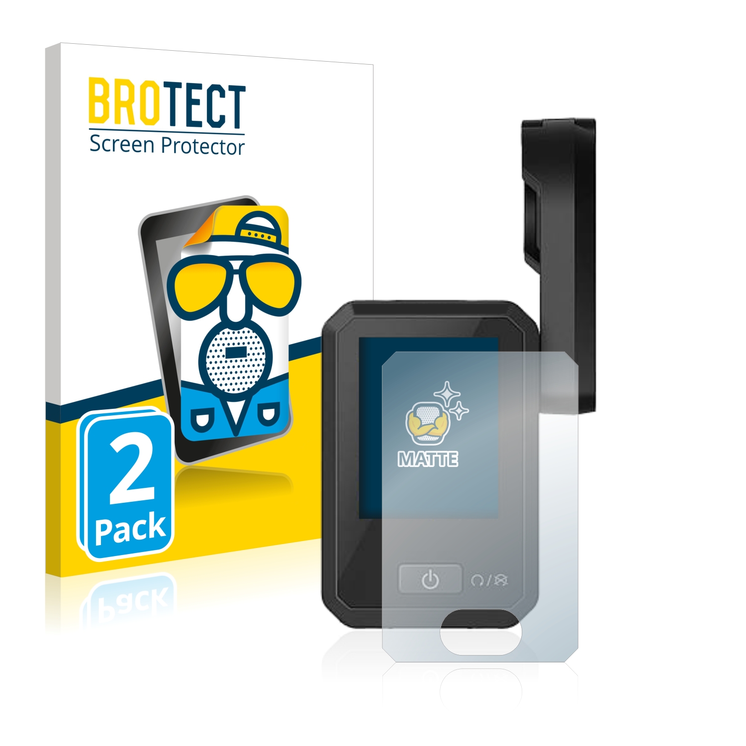 2x BROTECT Entspiegelungs-Folie pro Flyer displej D0