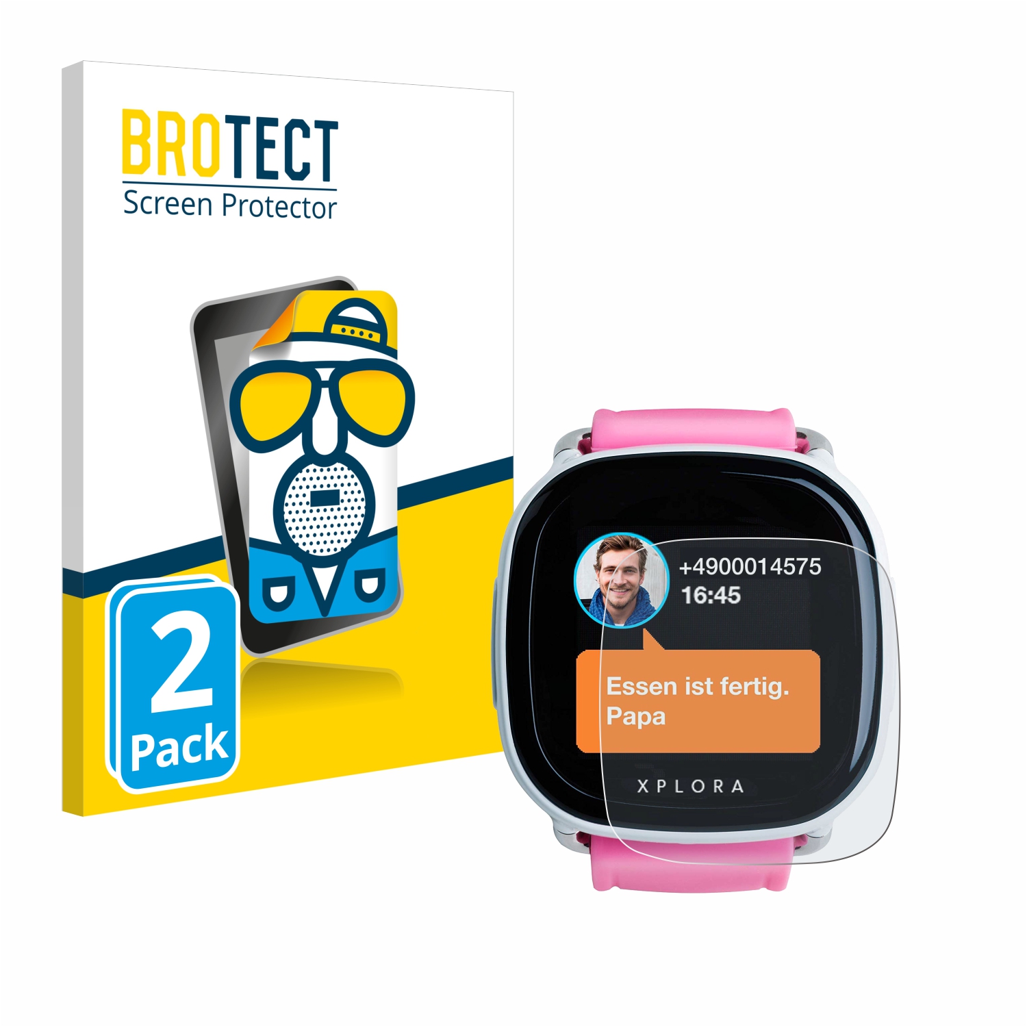 2x BROTECT Entspiegelungs-Folie pro Xplora Go Kids