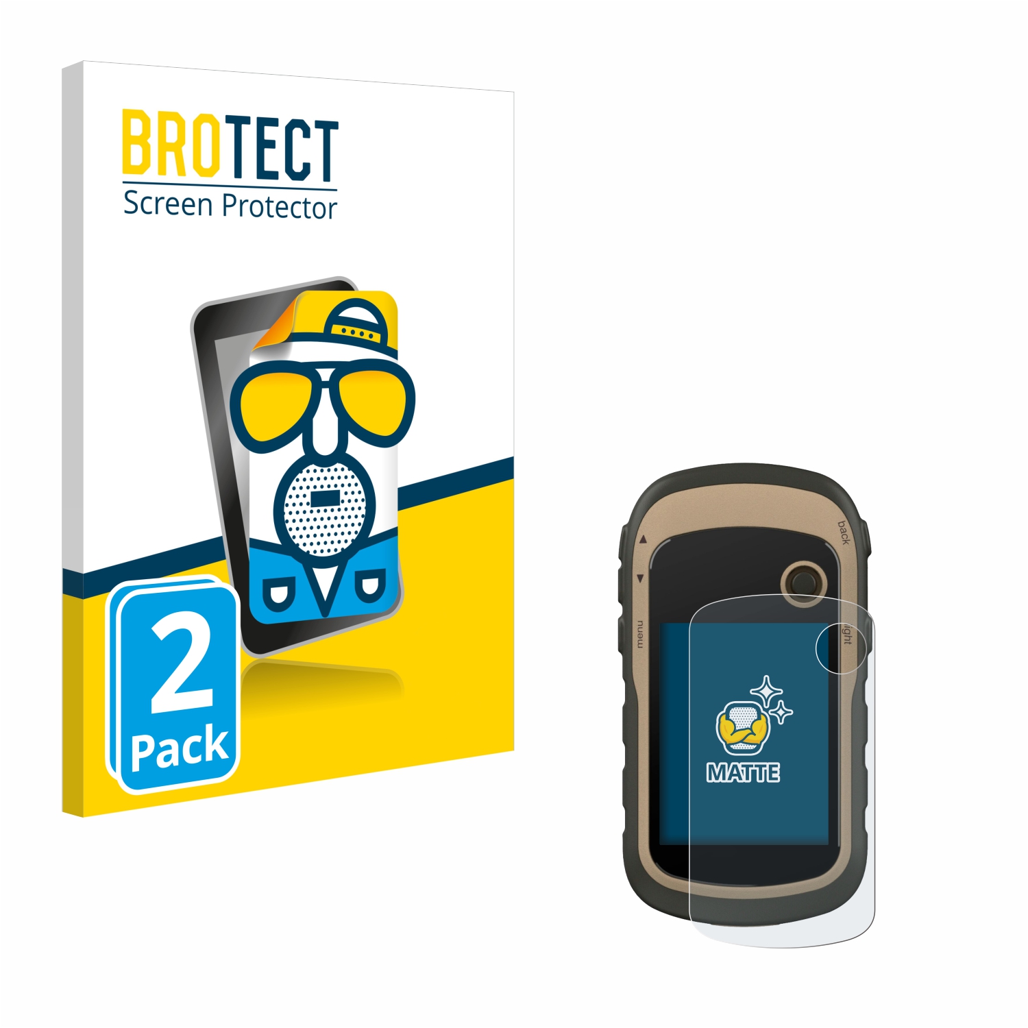 2x BROTECT Entspiegelungs-Folie pro Garmin eTrex 32x