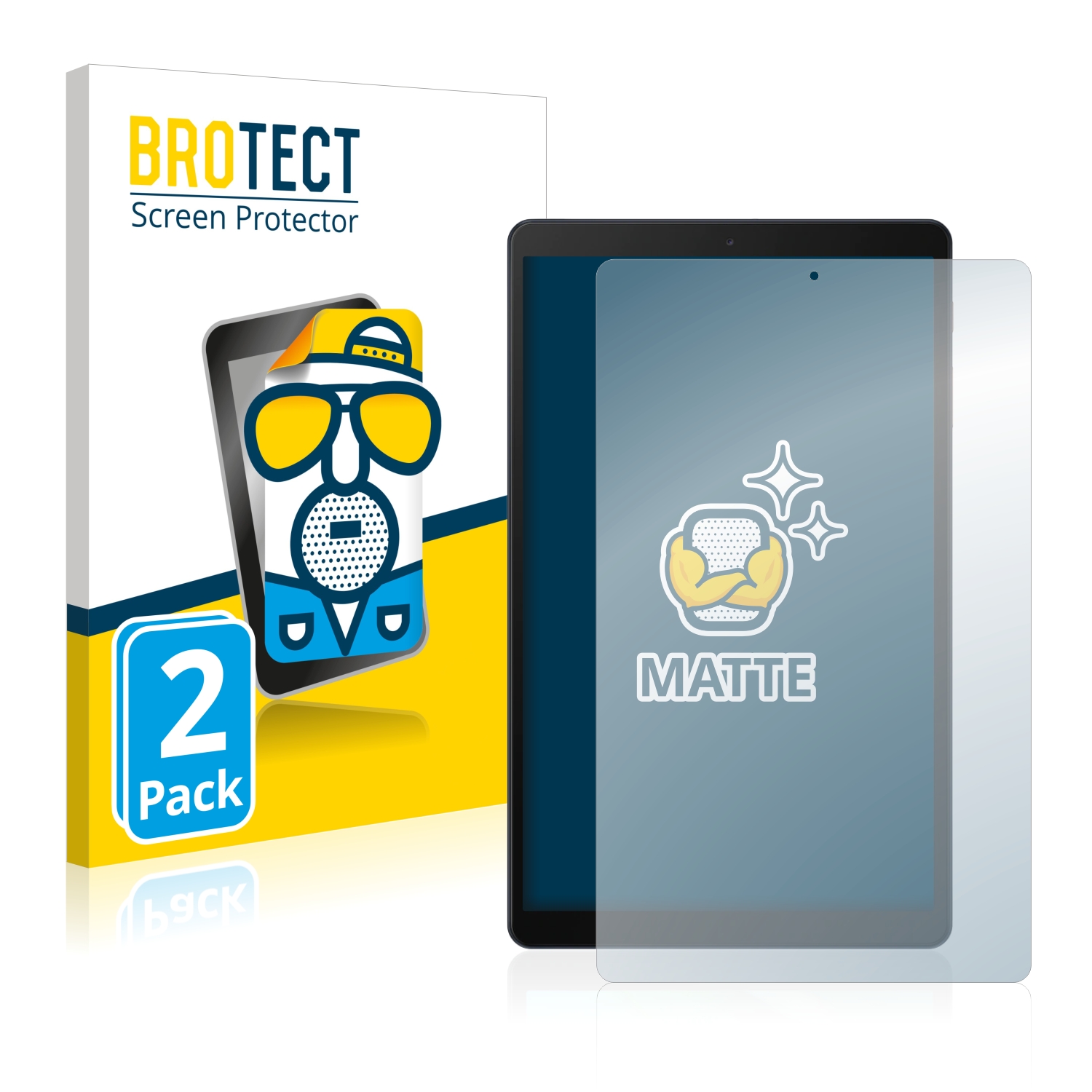 2x BROTECT Entspiegelungs-Folie pro Samsung Galaxy Tab A 10.1 LTE 2019