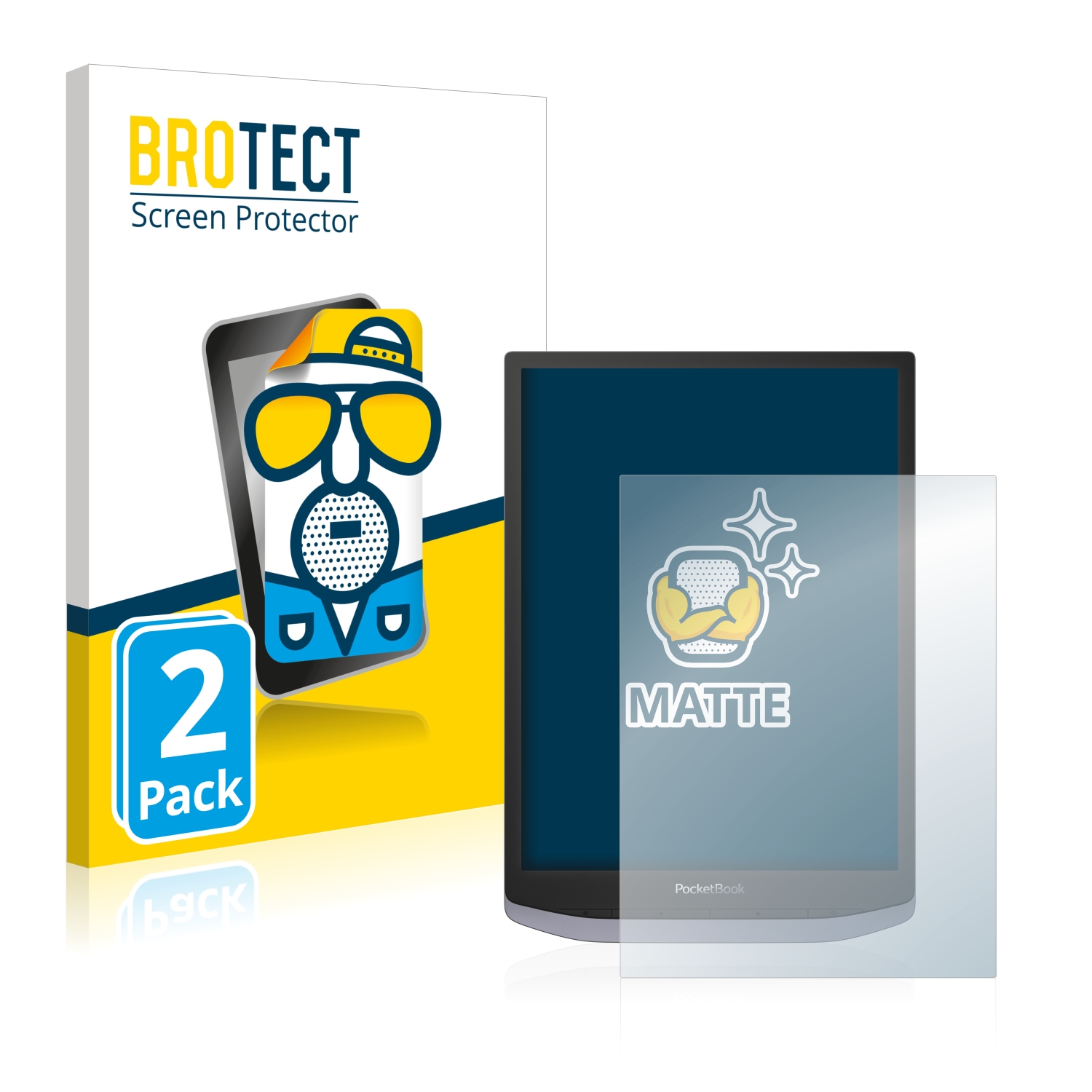 2x BROTECT Entspiegelungs-Folie pro PocketBook InkPad X