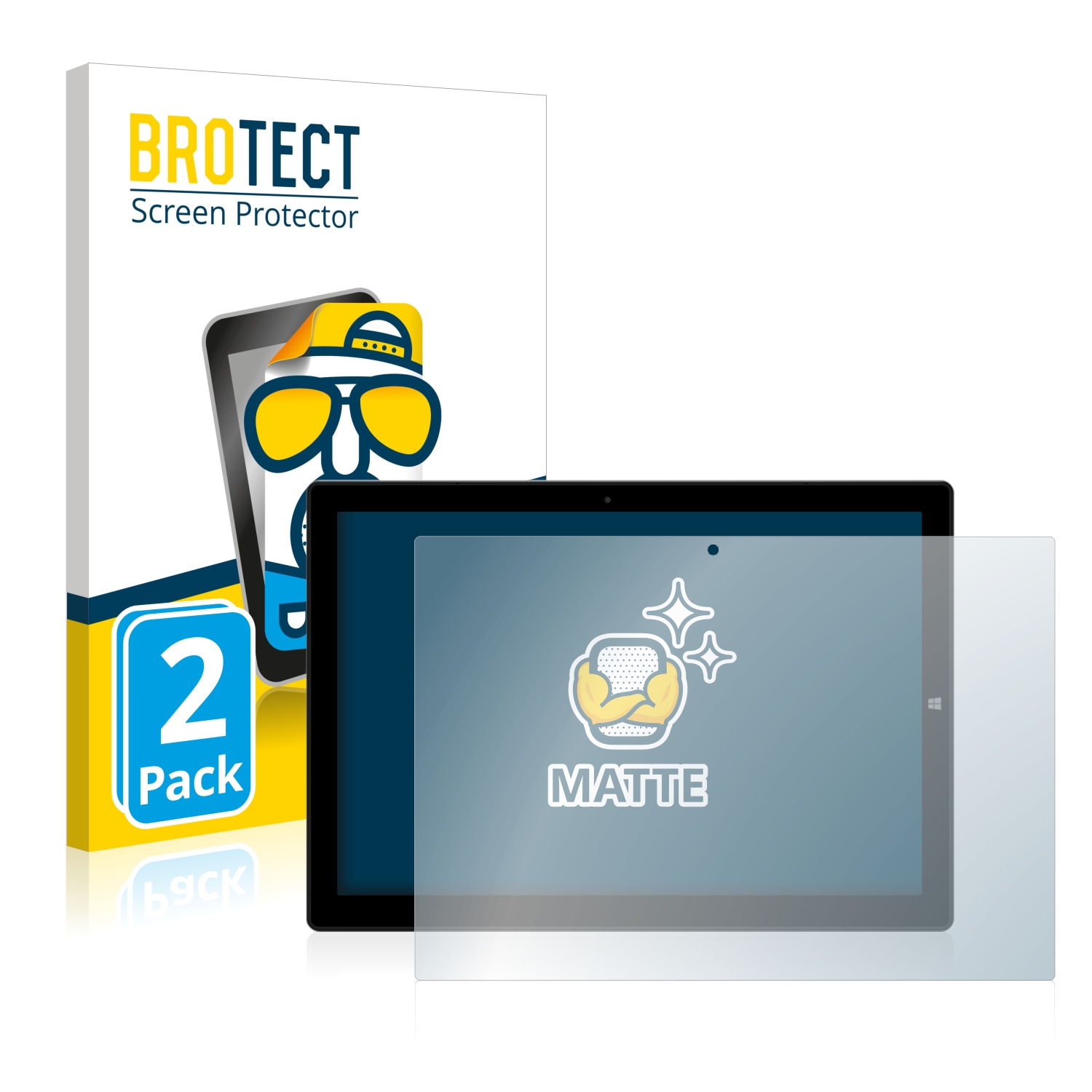 2x BROTECT Entspiegelungs-Folie pro Chuwi UBook Pro