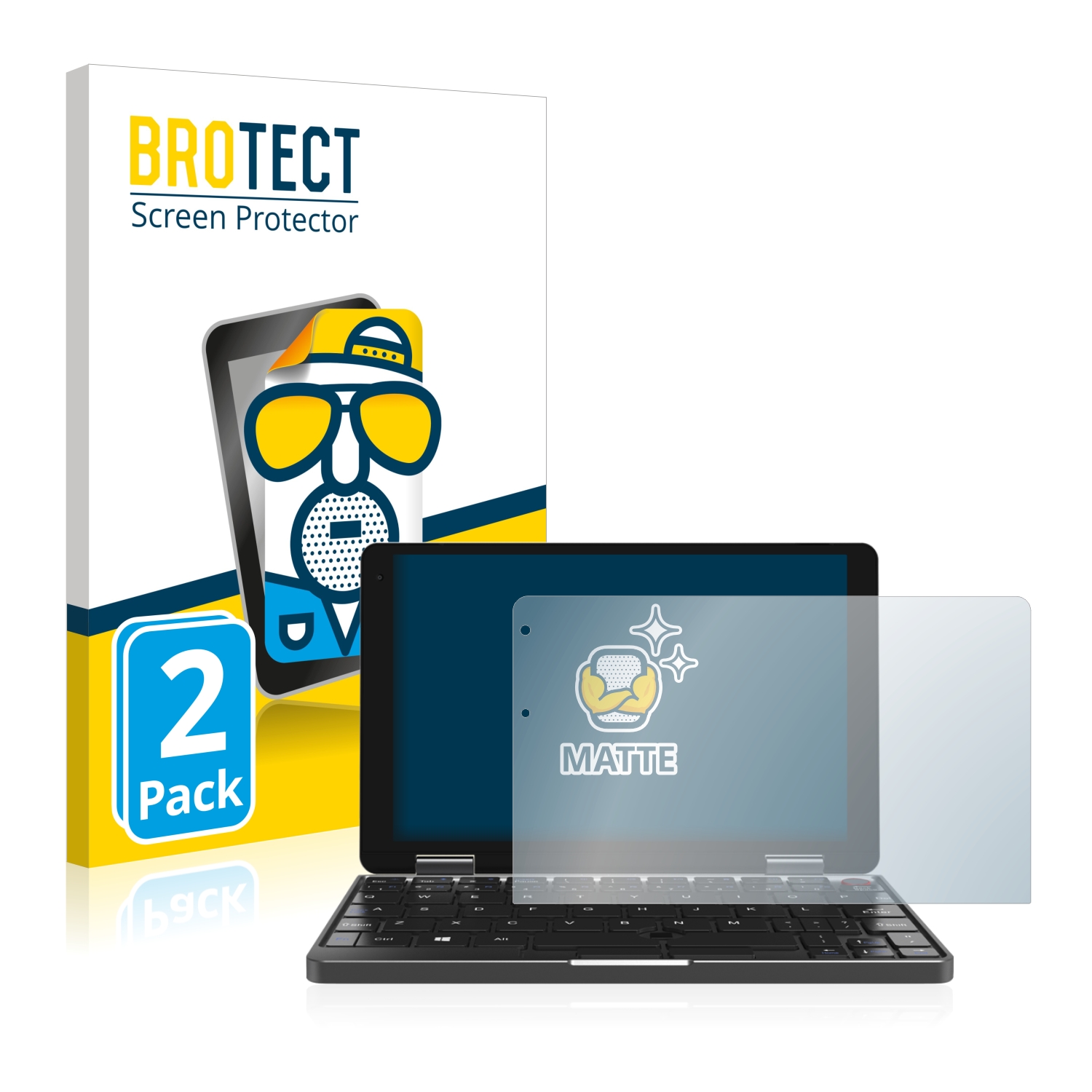 2x BROTECT Entspiegelungs-Folie pro Chuwi MiniBook