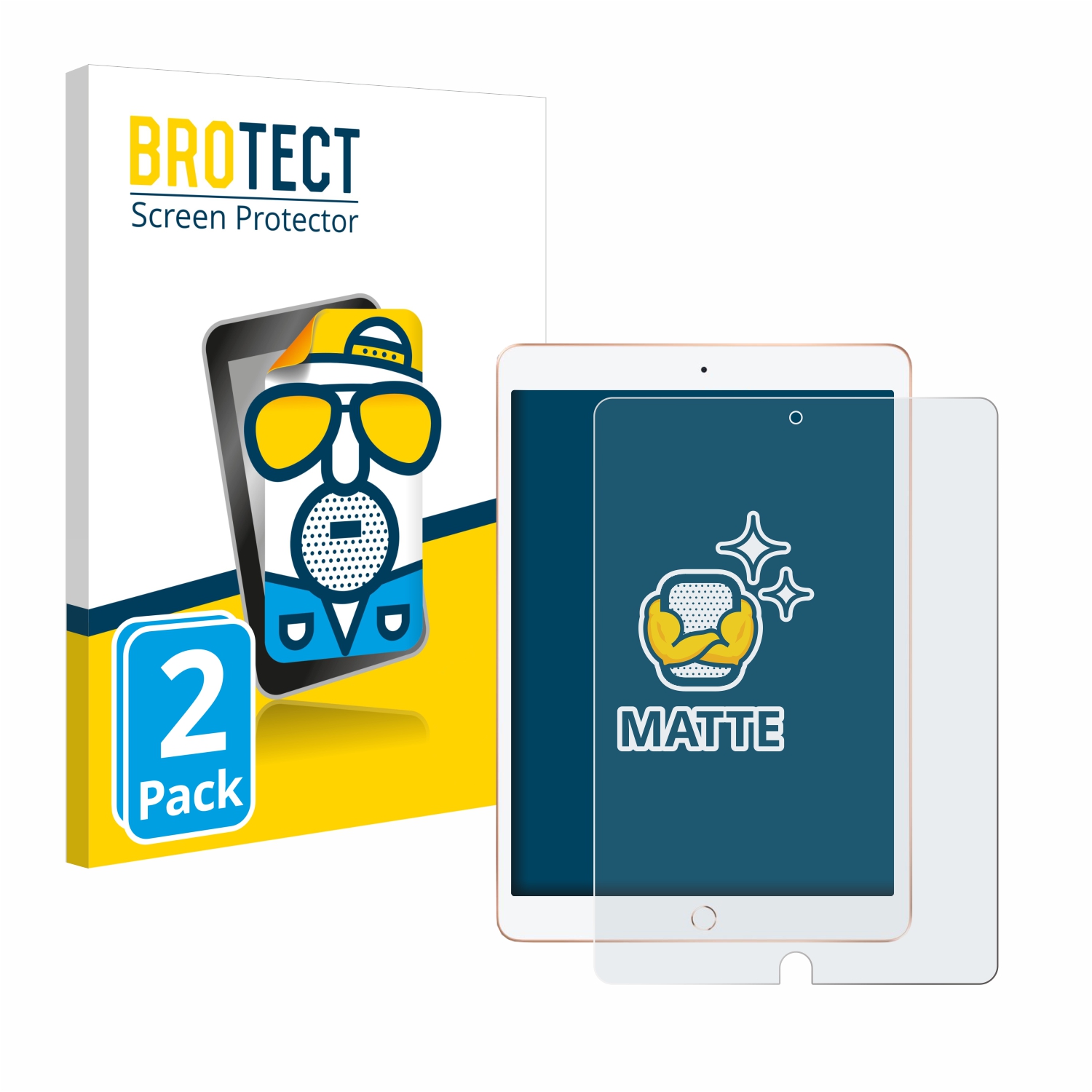 2x BROTECT Entspiegelungs-Folie pro Apple iPad 10.2 WiFi 2019 (7. Gen.)