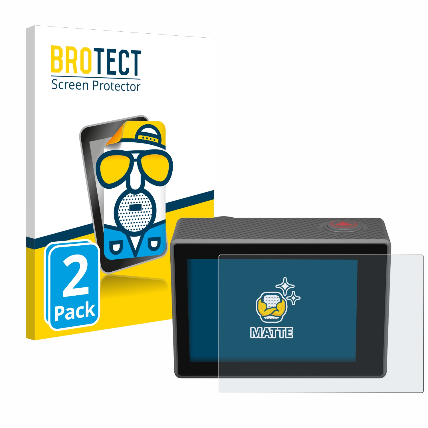 2x BROTECT Entspiegelungs-Folie pro Akaso V50 Elite