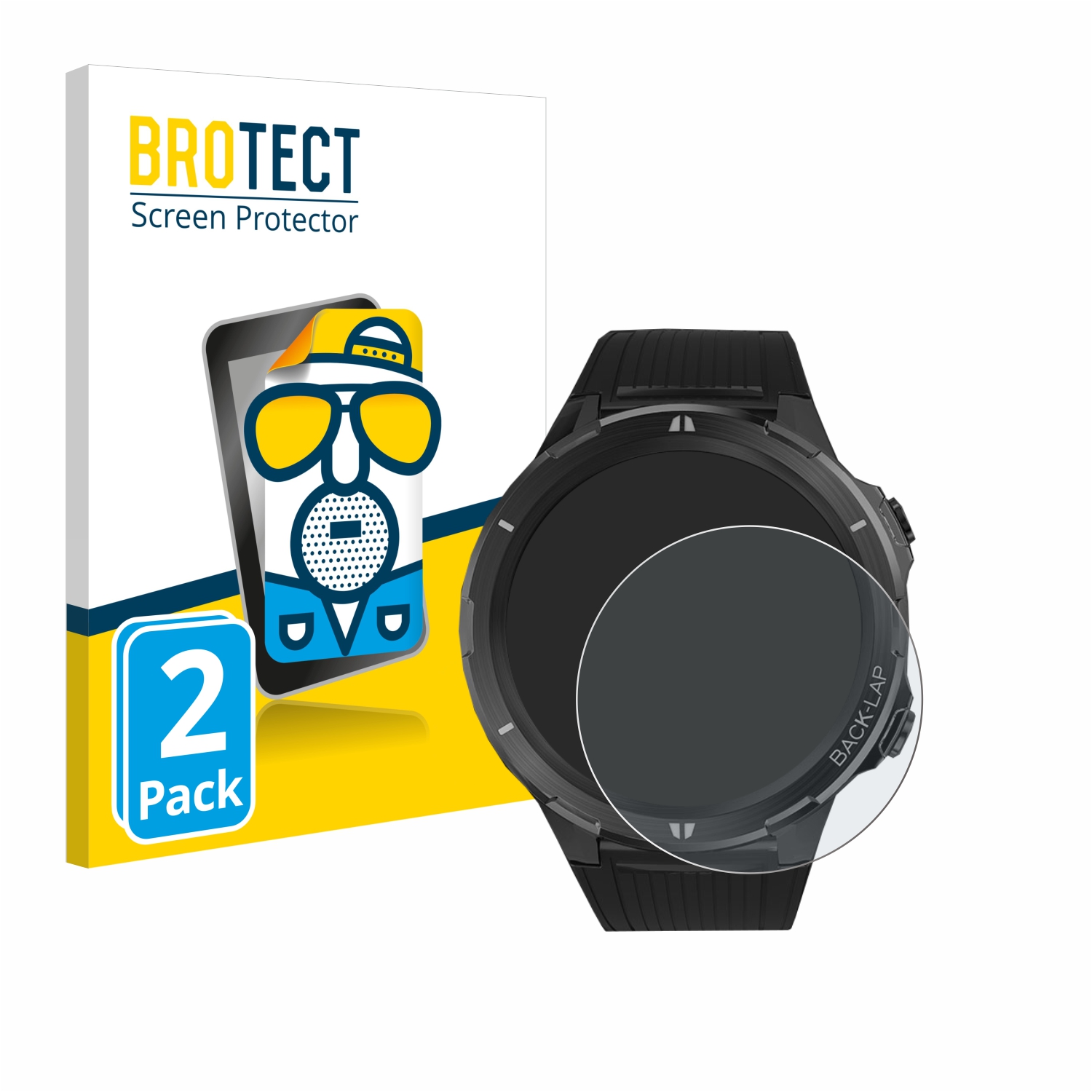 2x BROTECT Entspiegelungs-Folie pro Blackview BV-SW02