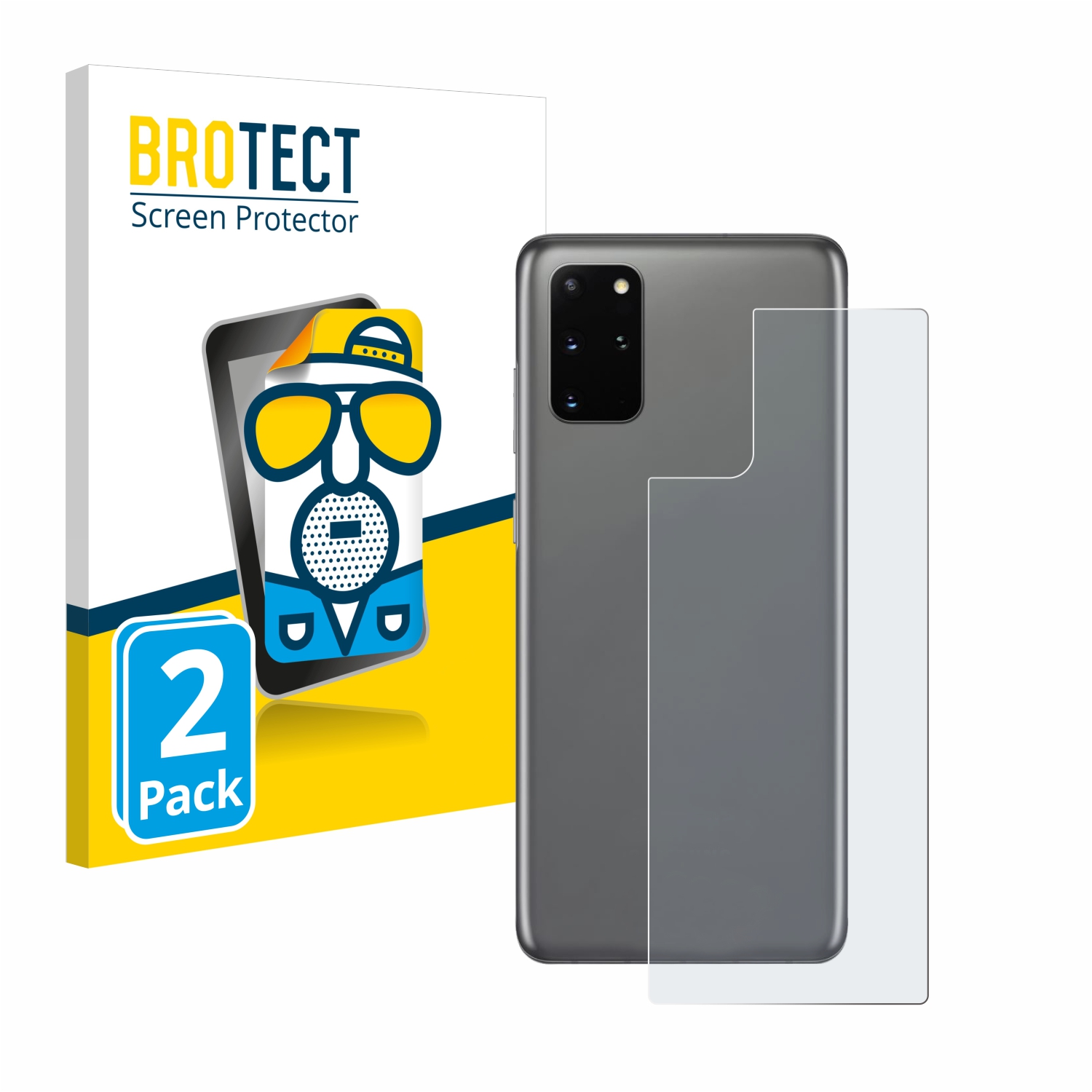 2x BROTECT Entspiegelungs-Folie pro Samsung Galaxy S20 Plus (zadní strana)