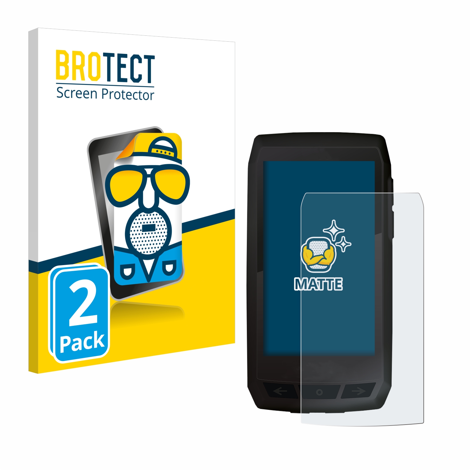2x BROTECT Entspiegelungs-Folie pro Ciclo Navic 400