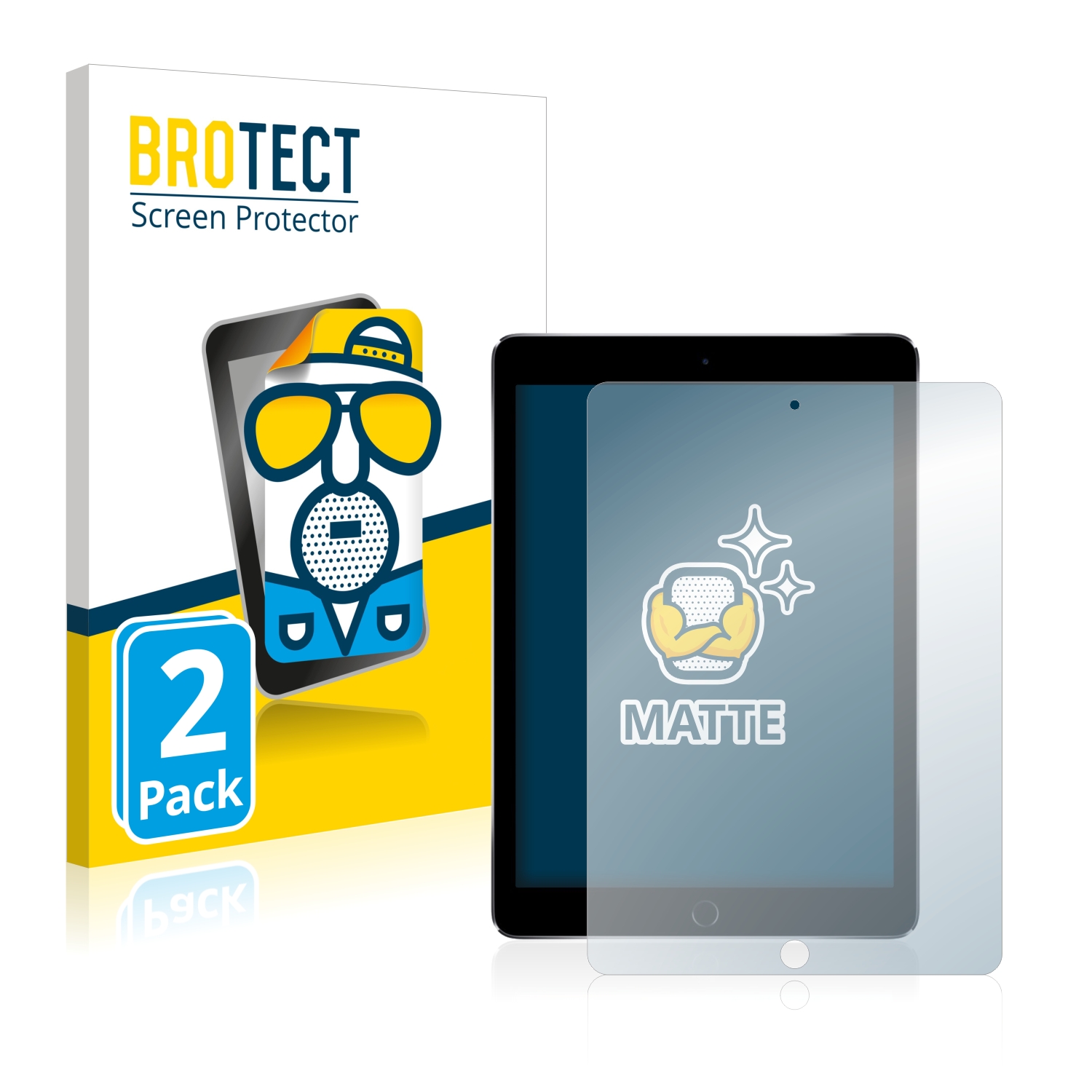 2x BROTECT Entspiegelungs-Folie pro Apple iPad Pro 9.7 WiFi Cellular 2016
