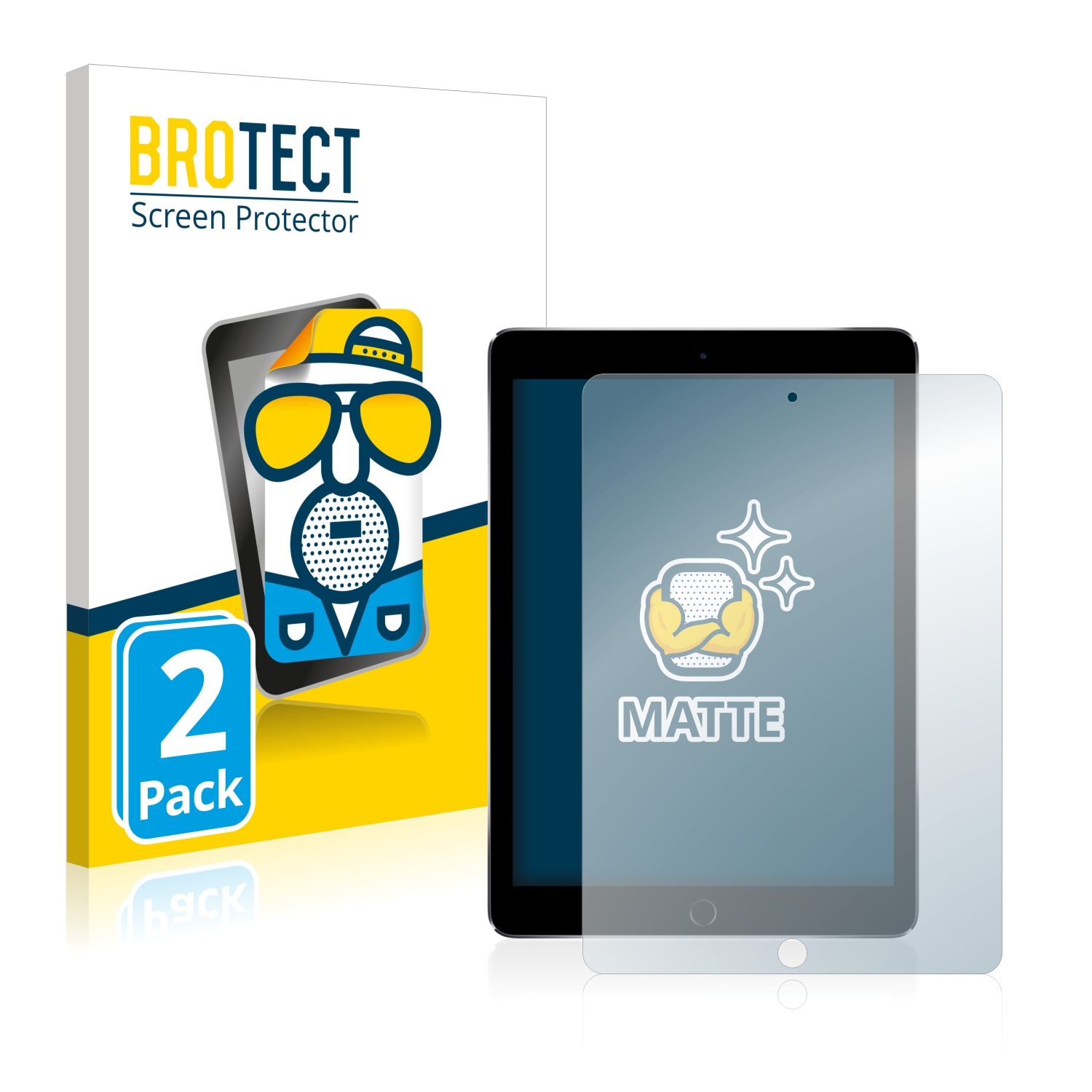 2x BROTECT Entspiegelungs-Folie pro Apple iPad Pro 9.7 2016