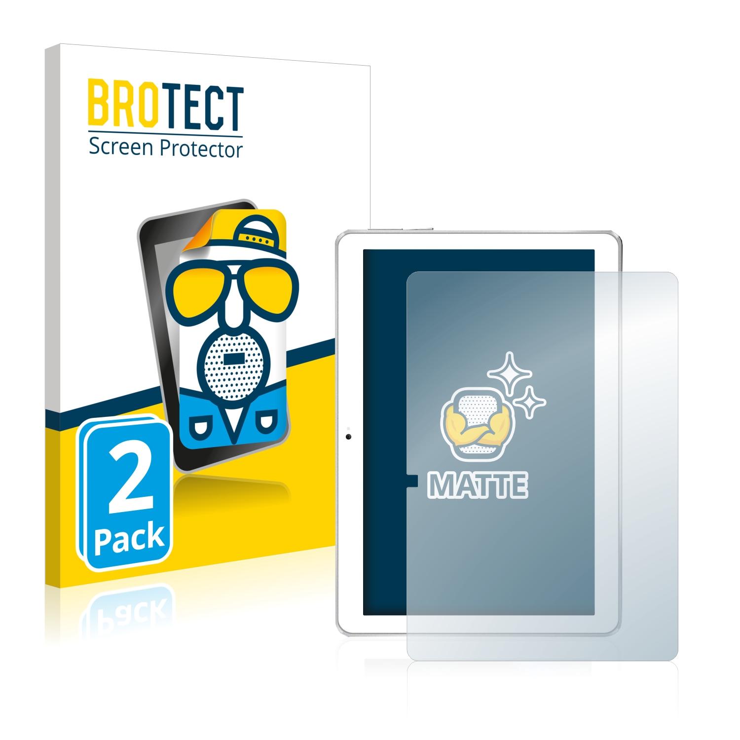 2x BROTECT Entspiegelungs-Folie pro Toscido X108 10