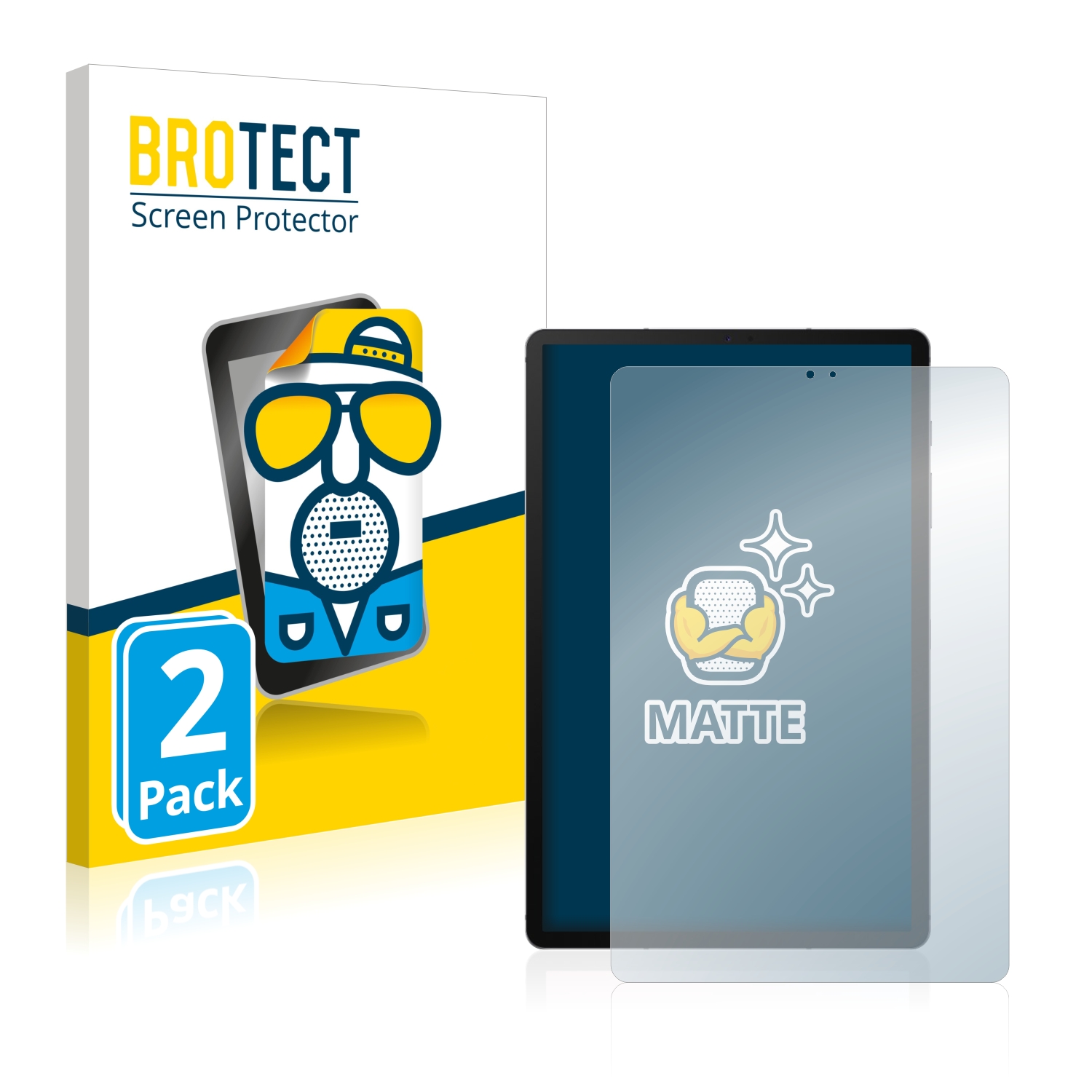 2x BROTECT Entspiegelungs-Folie pro Samsung Galaxy Tab S6 2020