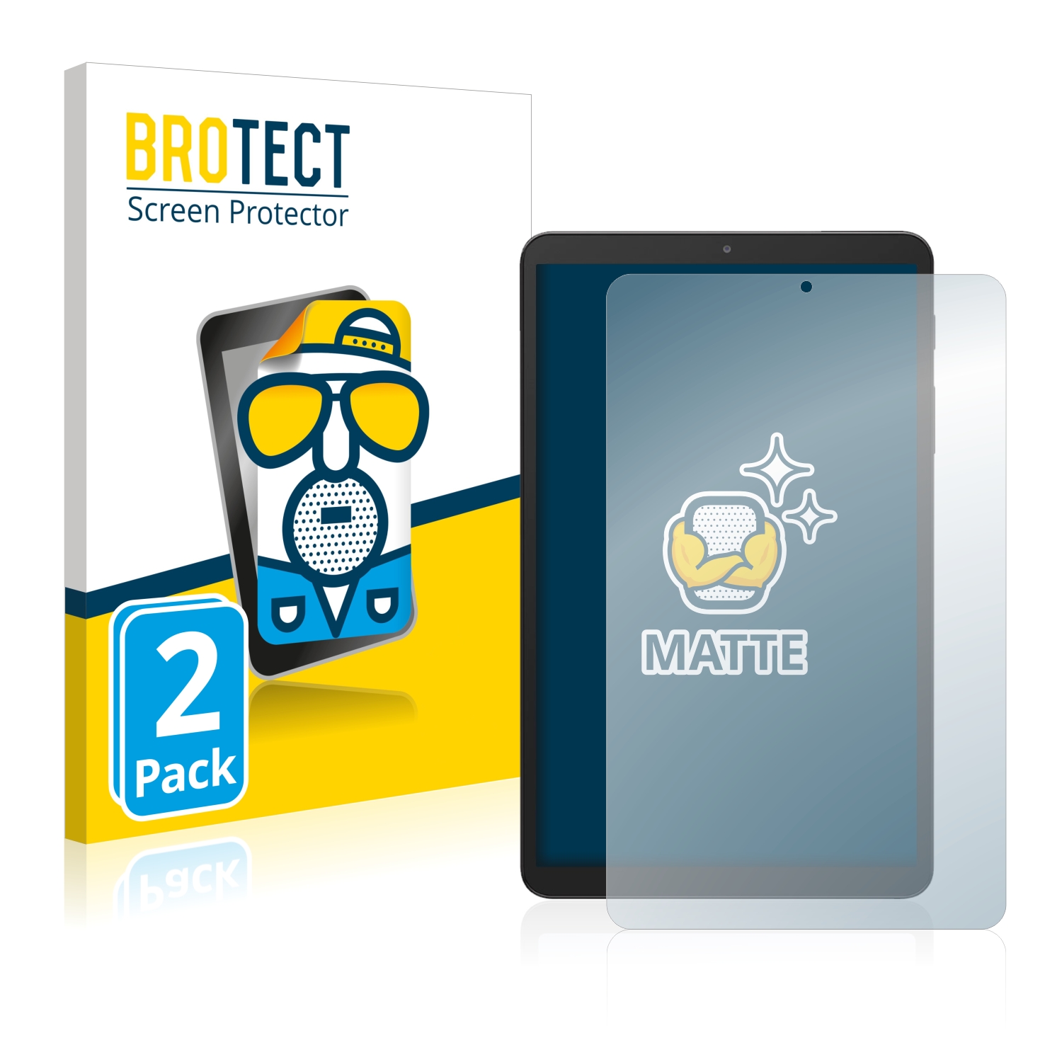 2x BROTECT Entspiegelungs-Folie pro Samsung Galaxy Tab A 8.4 2020