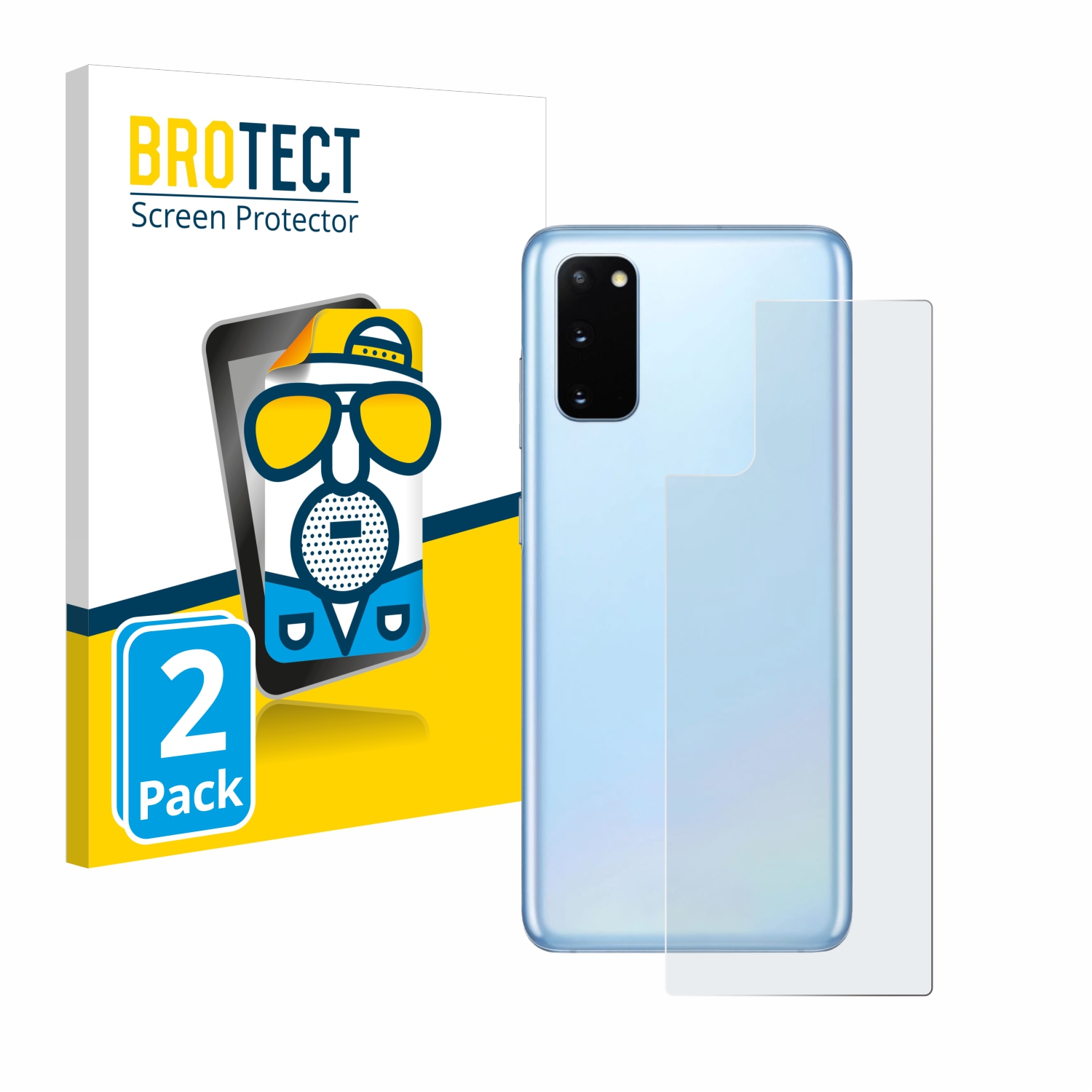 2x BROTECT Entspiegelungs-Folie pro Samsung Galaxy S20 5G (zadní strana)