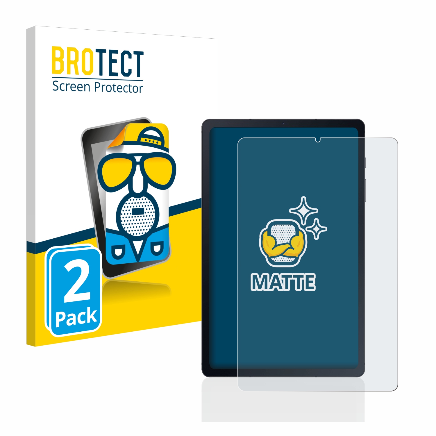 2x BROTECT Entspiegelungs-Folie pro Samsung Galaxy Tab S6 Lite LTE 2020
