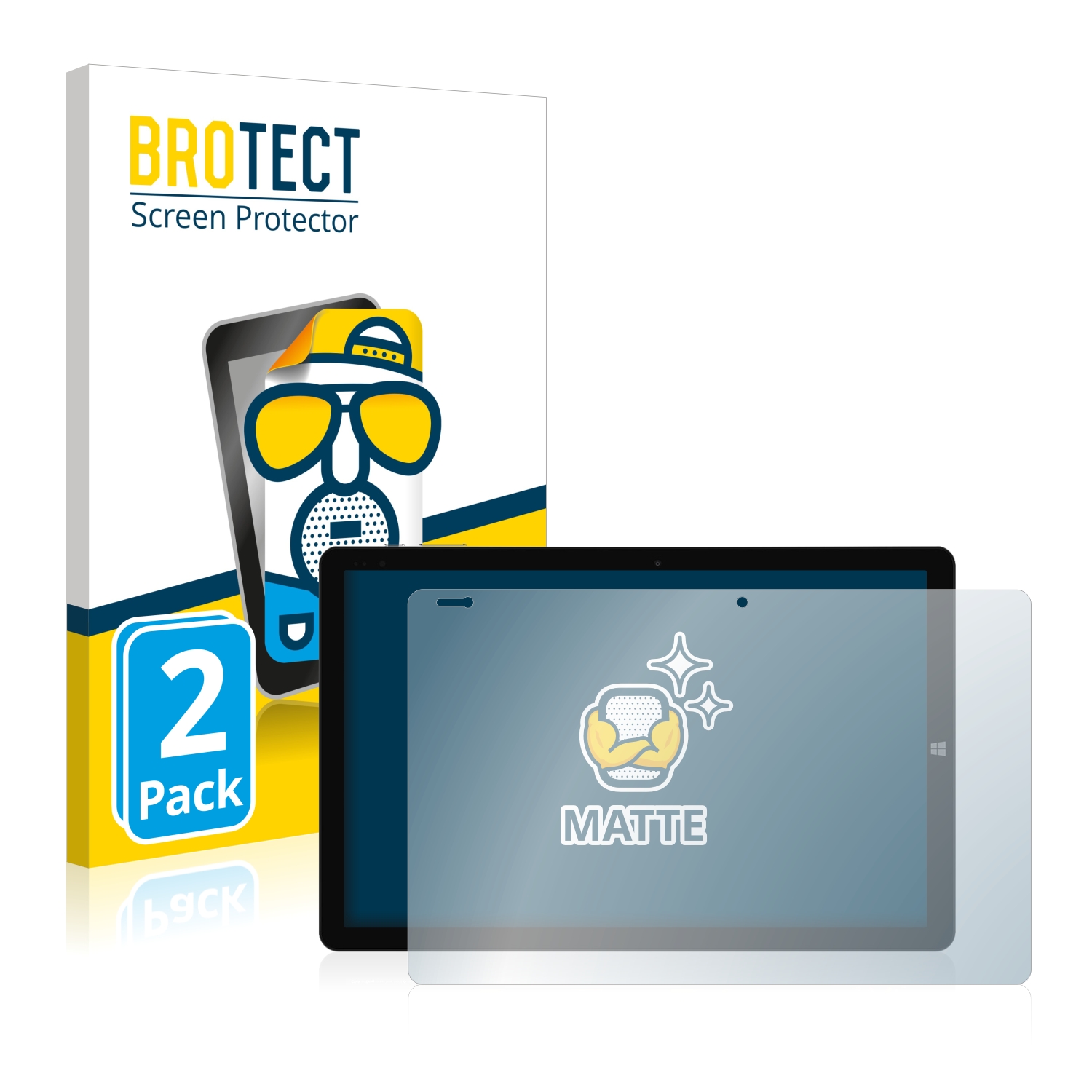 2x BROTECT Entspiegelungs-Folie pro Chuwi Hi10 X