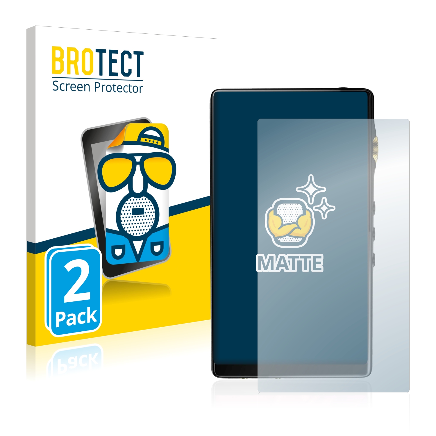 2x BROTECT Entspiegelungs-Folie pro iBasso DX160