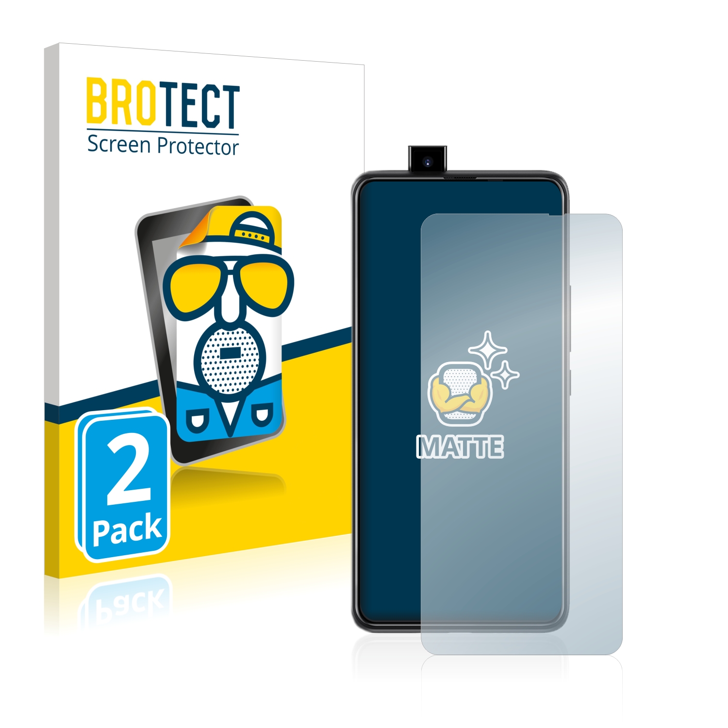2x BROTECT Entspiegelungs-Folie pro Umidigi S5 Pro