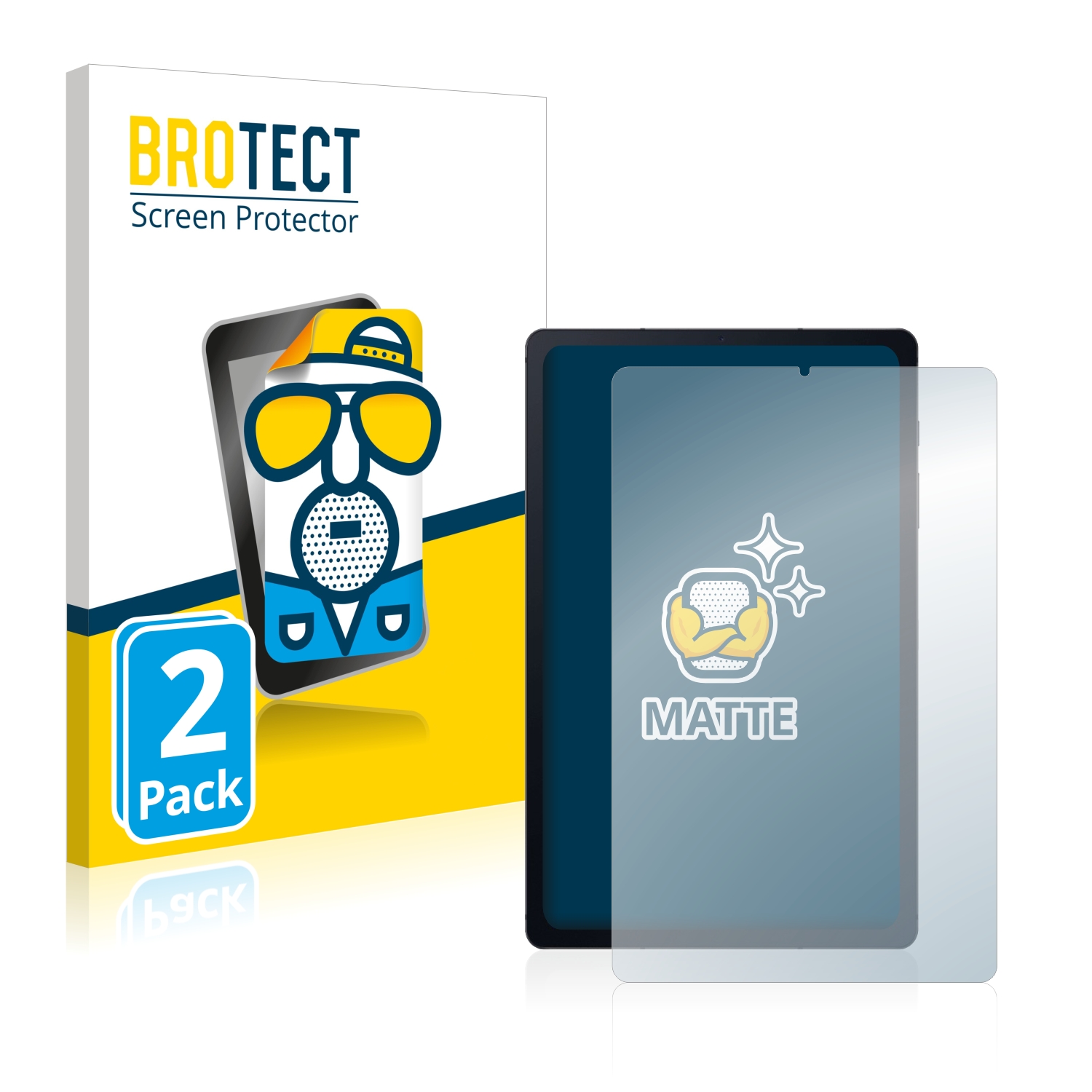 2x BROTECT Entspiegelungs-Folie pro Samsung Galaxy Tab S6 Lite 2020
