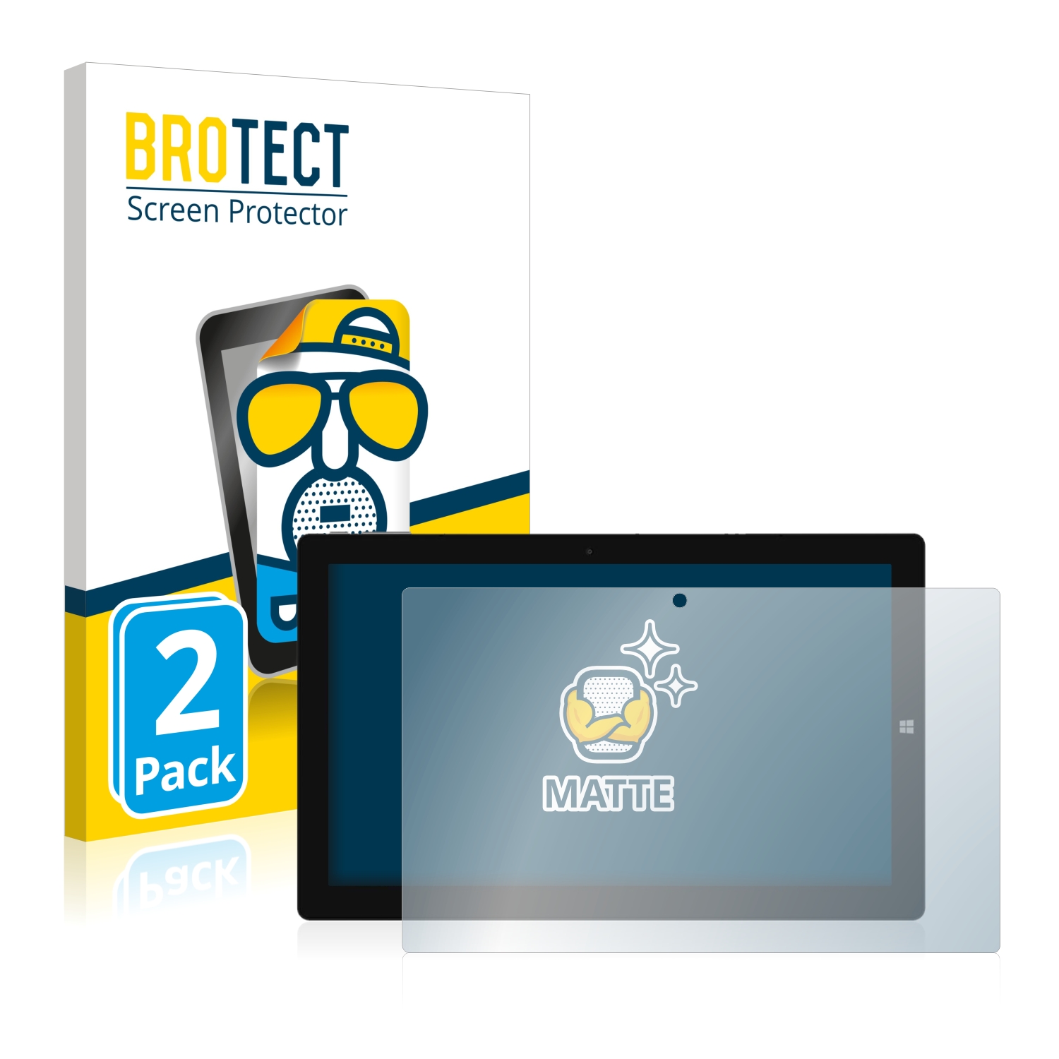 2x BROTECT Entspiegelungs-Folie pro Chuwi UBook 11.6
