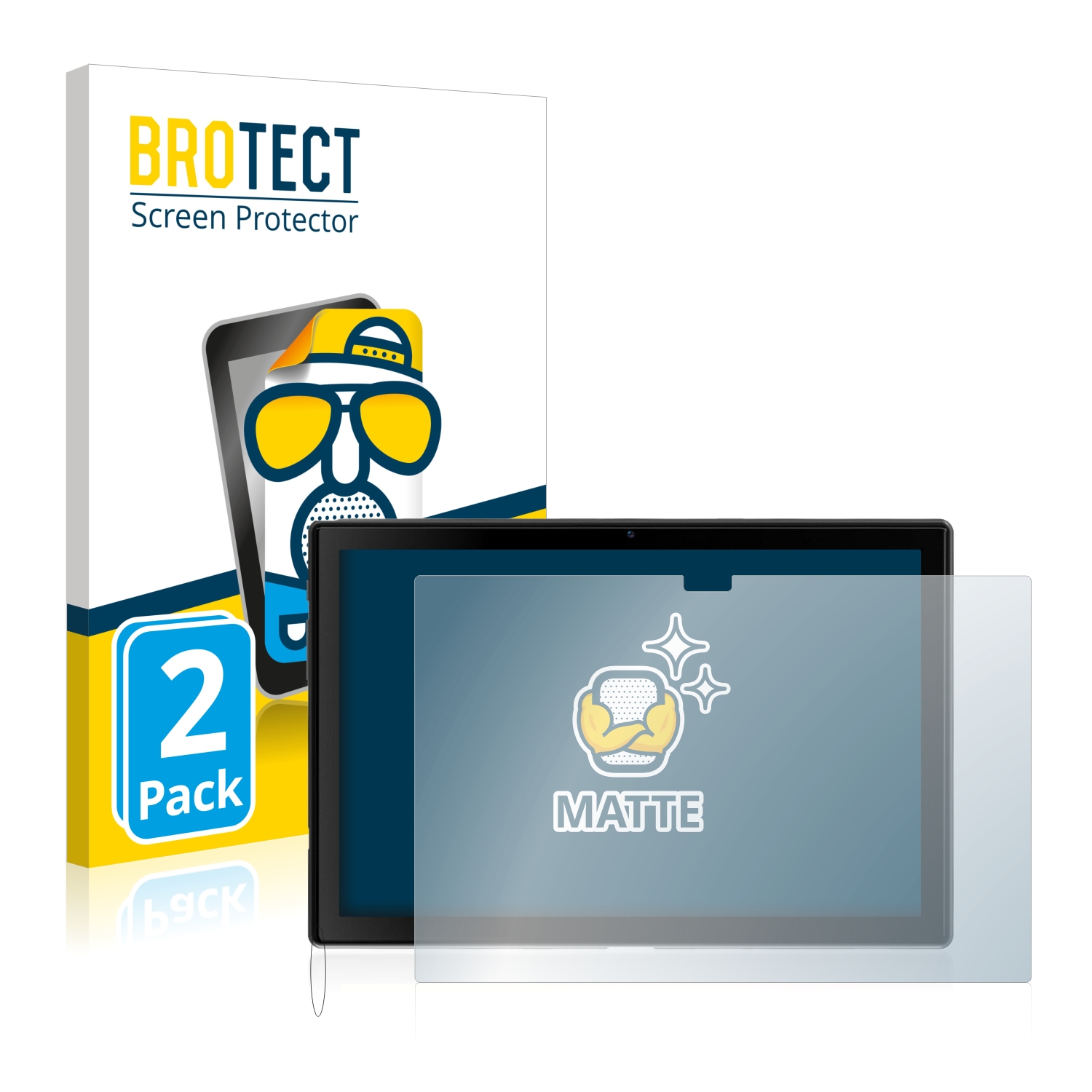 2x BROTECT Entspiegelungs-Folie pro Blackview Tab 8 (na šířku)