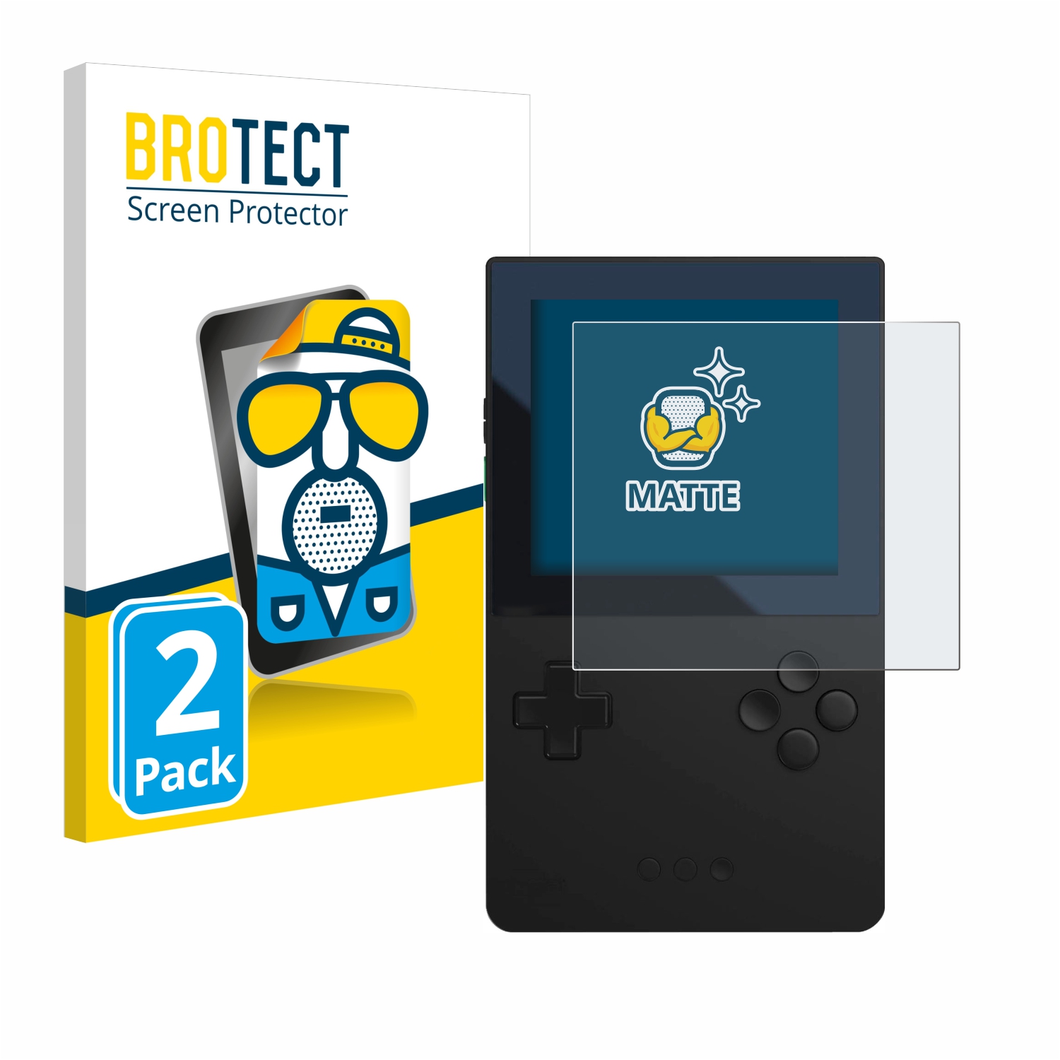 2x BROTECT Entspiegelungs-Folie pro Analogue Pocket