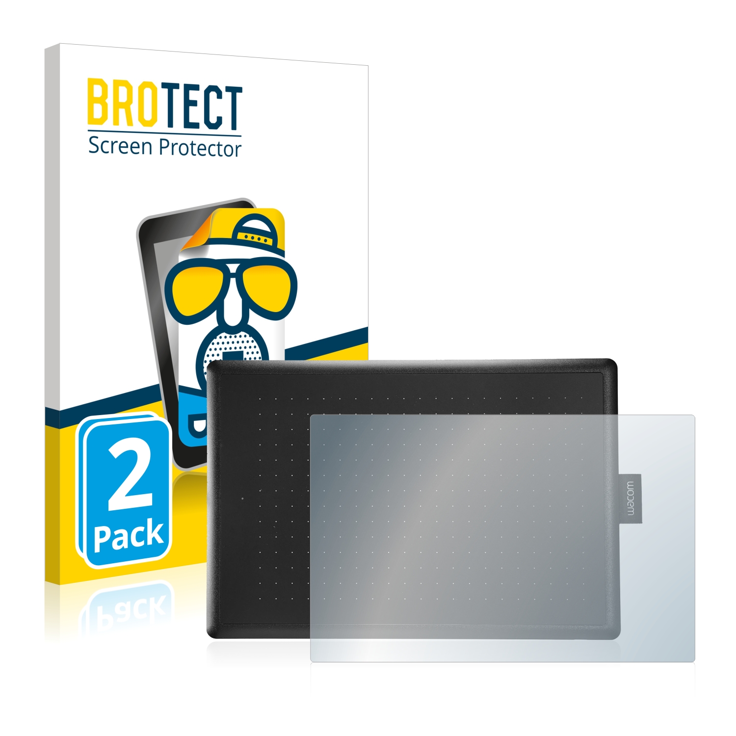 2x BROTECT Entspiegelungs-Folie pro Wacom One Medium