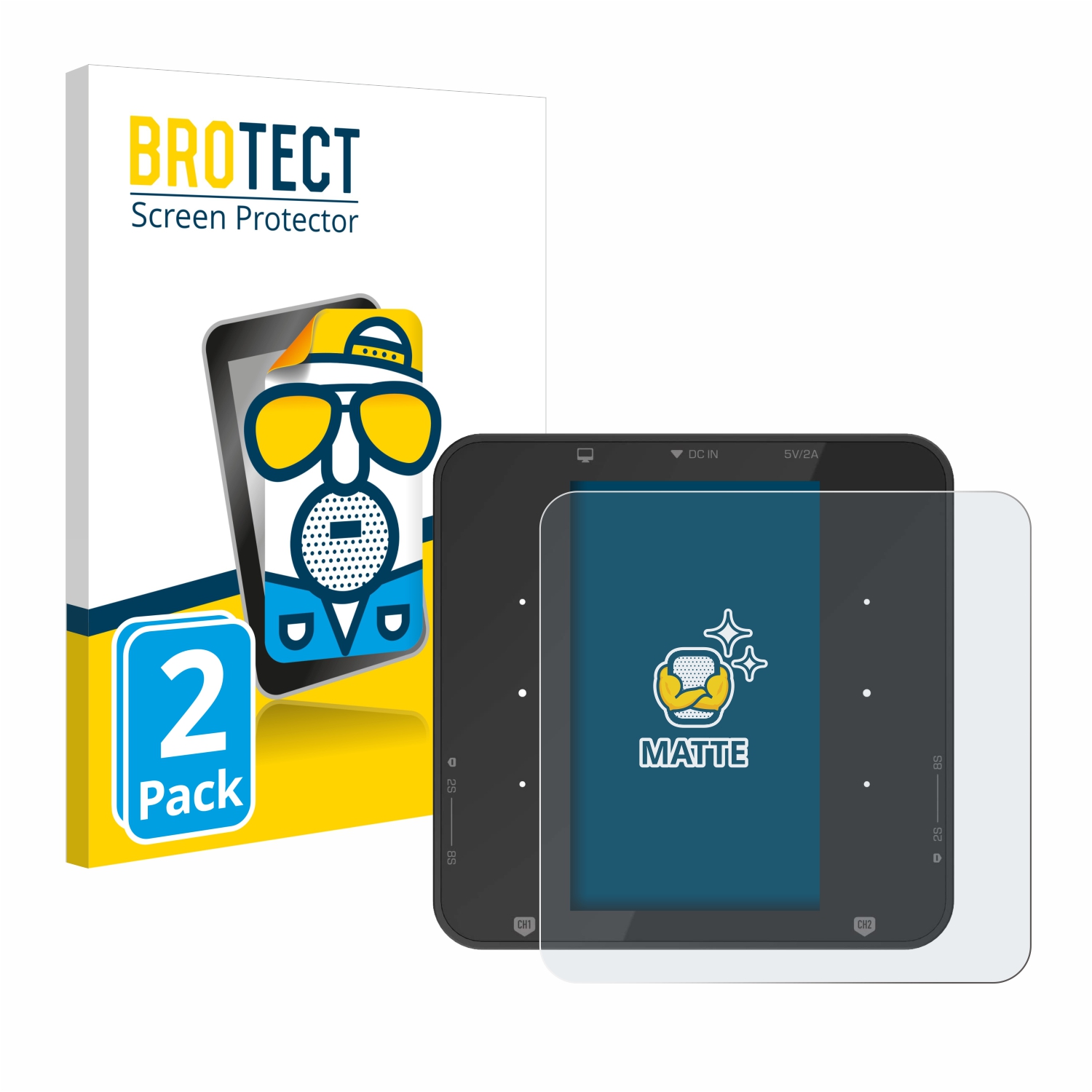 2x BROTECT Entspiegelungs-Folie pro ISDT P30