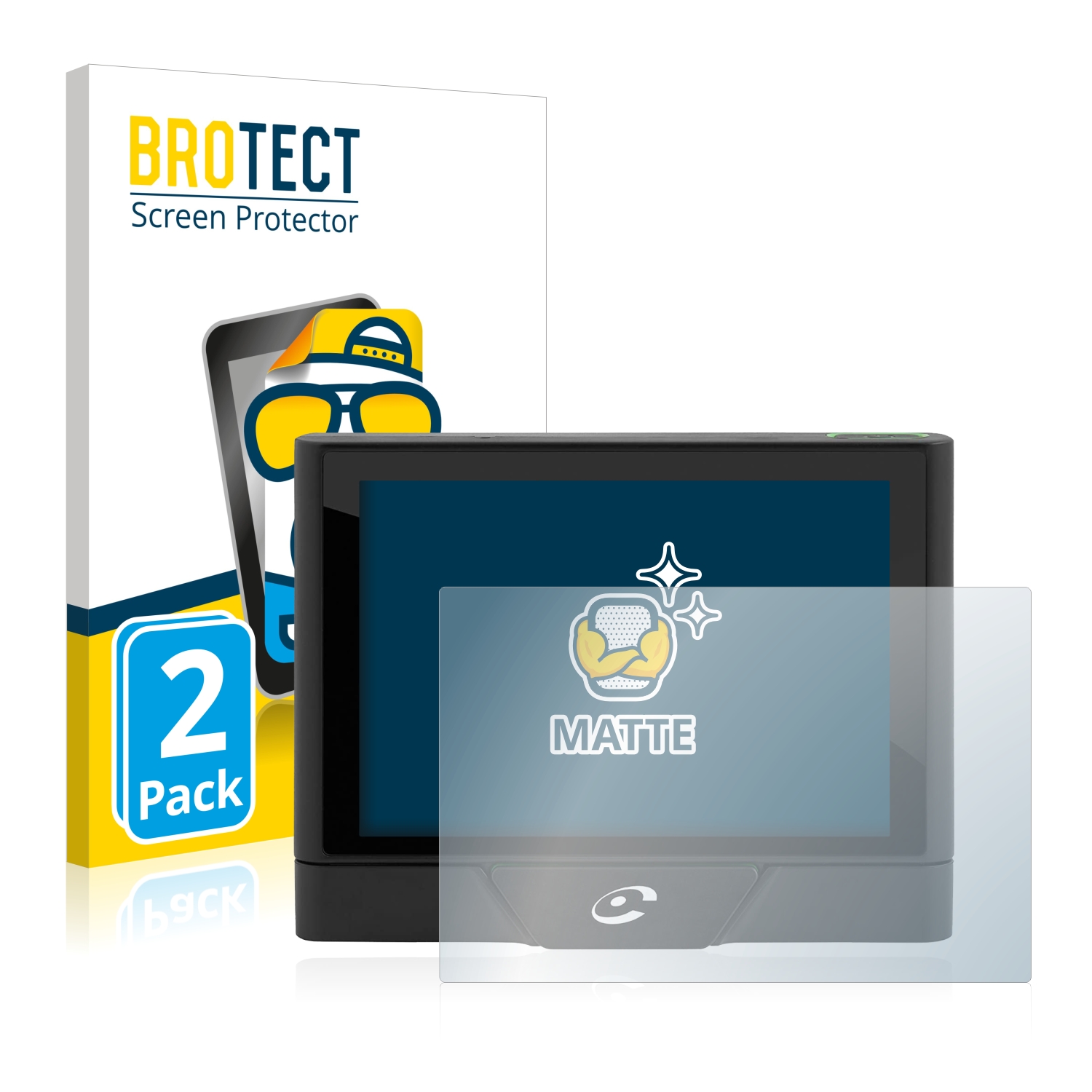 2x BROTECT Entspiegelungs-Folie pro Coyote UP