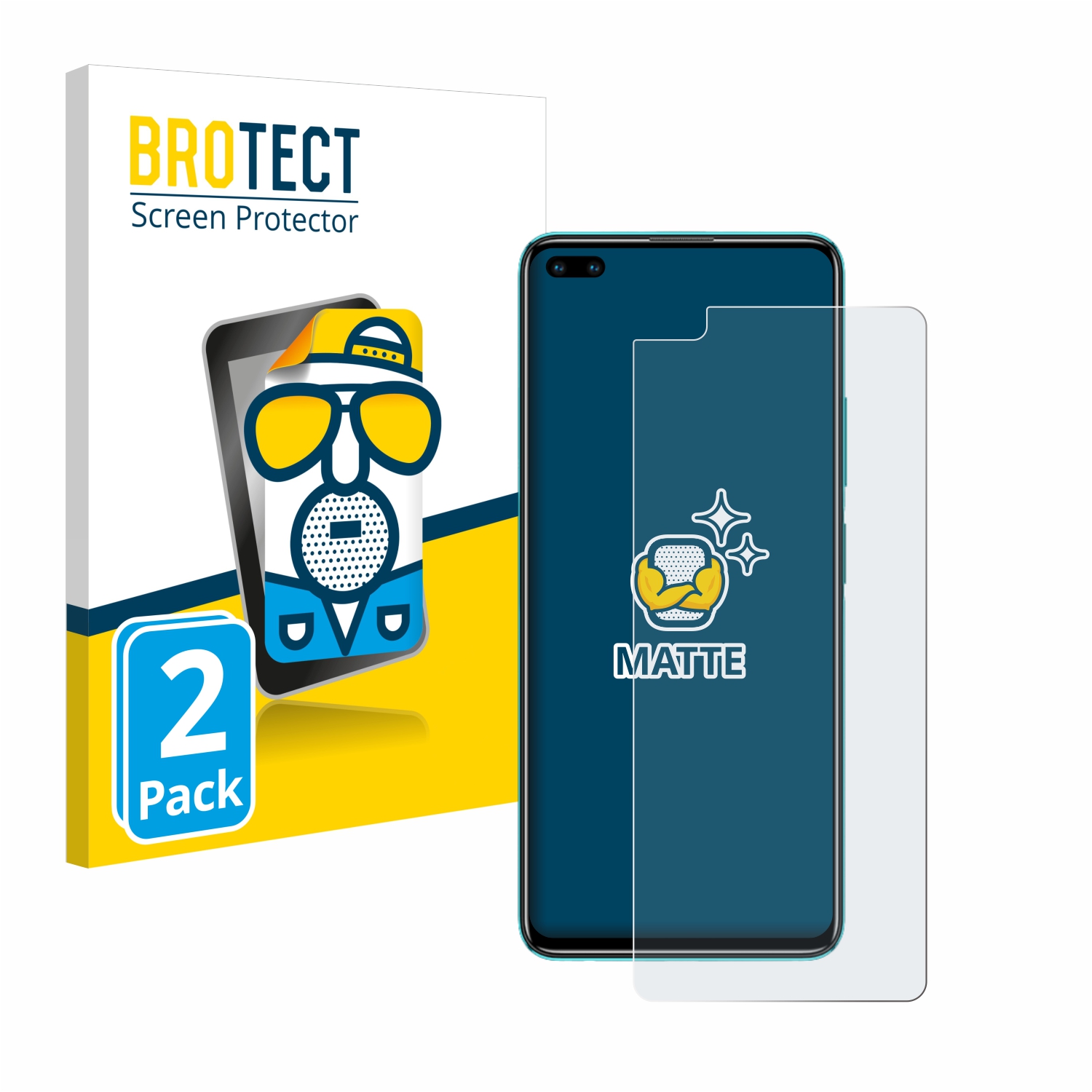 2x BROTECT Entspiegelungs-Folie pro Infinix Zero 8