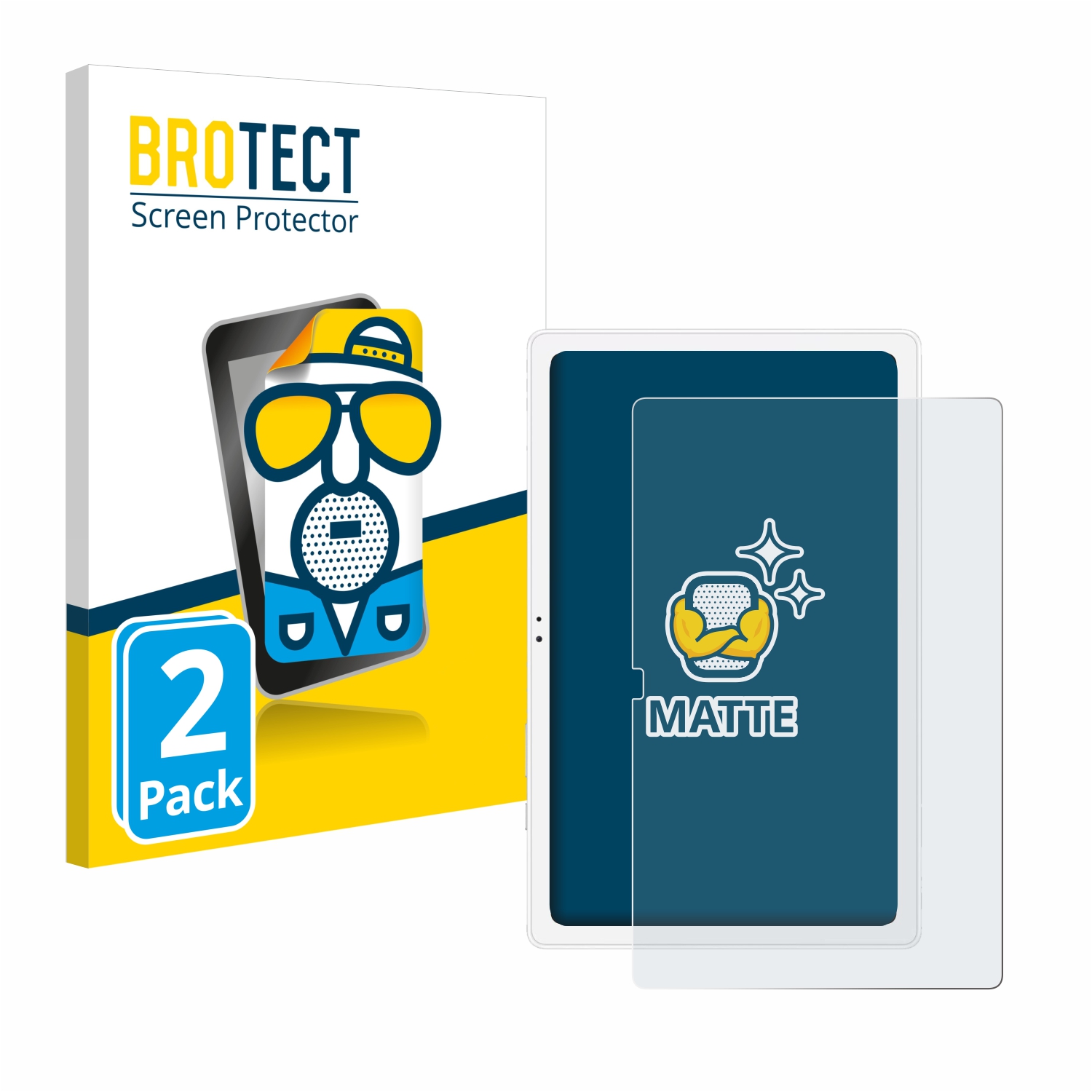 2x BROTECT Entspiegelungs-Folie pro Samsung Galaxy Tab A7 10.4 WiFi 2020