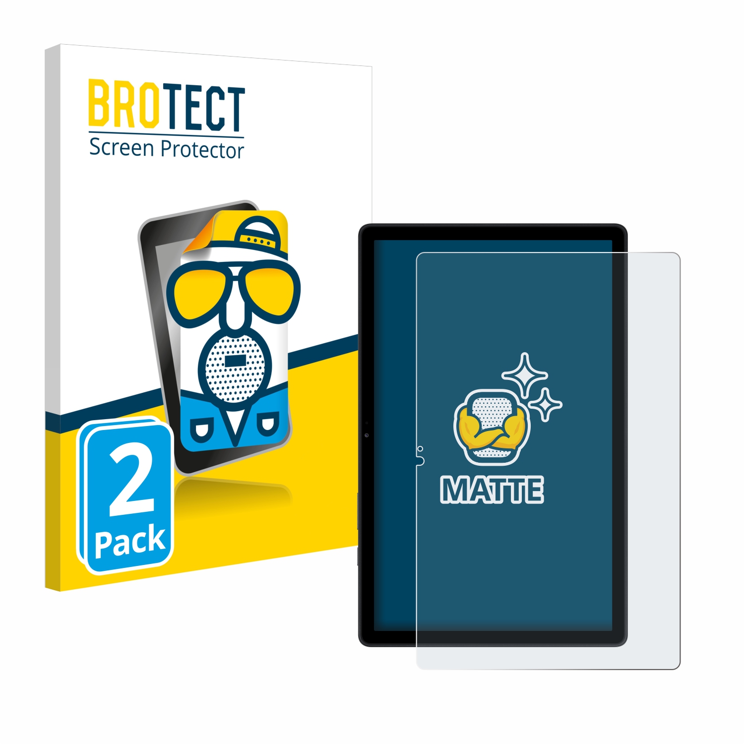 2x BROTECT Entspiegelungs-Folie pro Samsung Galaxy Tab A7 10.4 LTE 2020