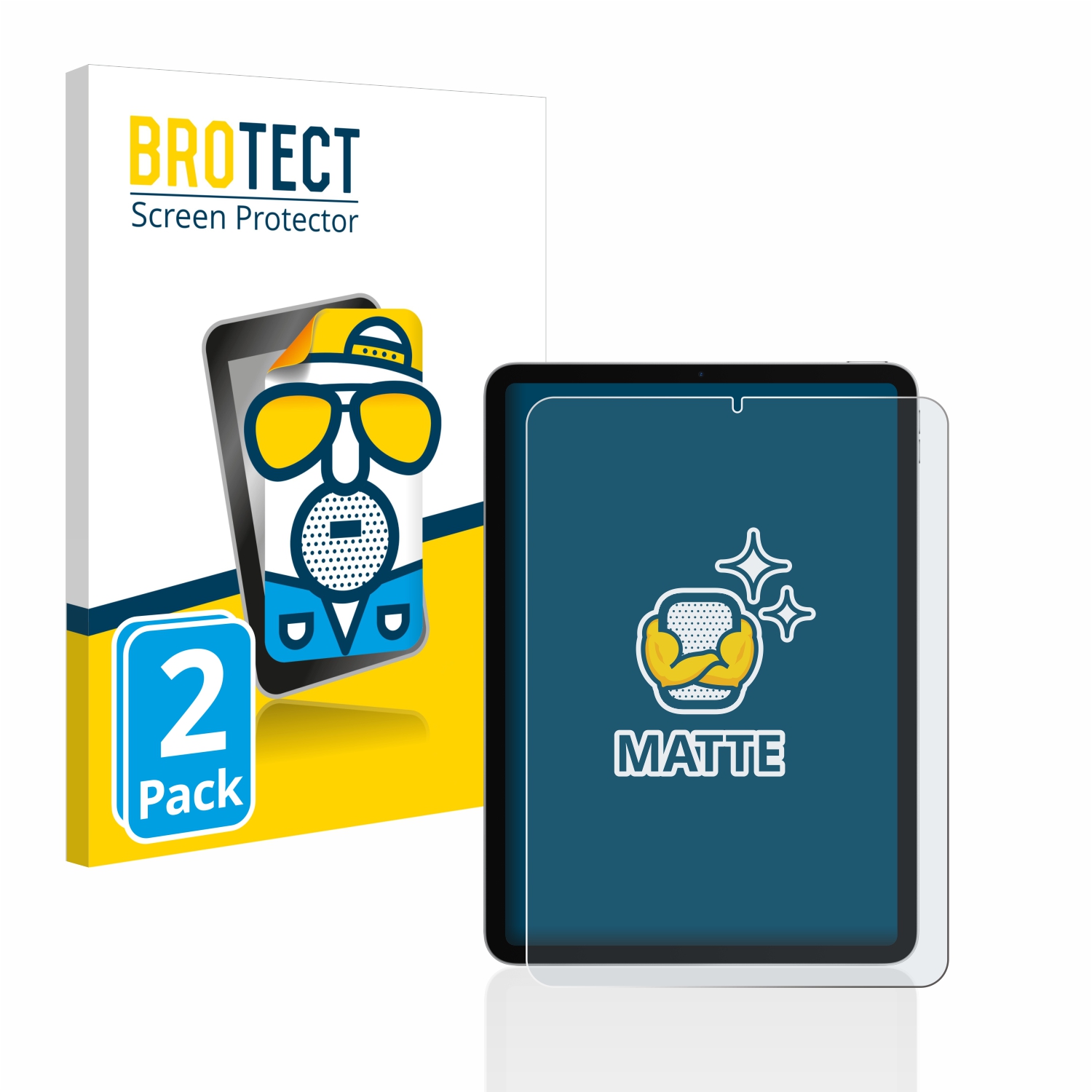 2x BROTECT Entspiegelungs-Folie pro Apple iPad Air 4 WiFi 2020 (4. Gen.)