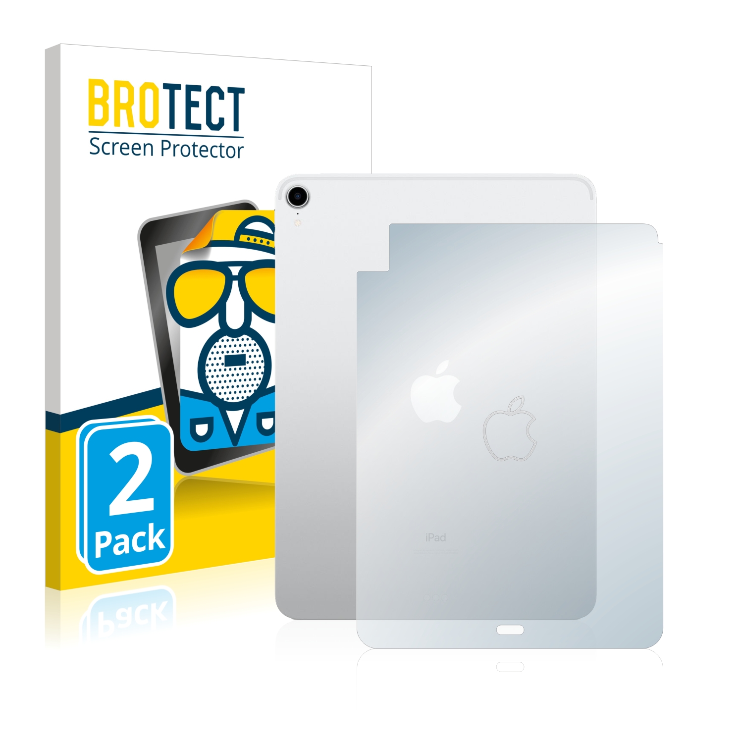 2x BROTECT Entspiegelungs-Folie pro Apple iPad Air 4 WiFi Cellular 2020 (zadní strana, 4. Gen.)