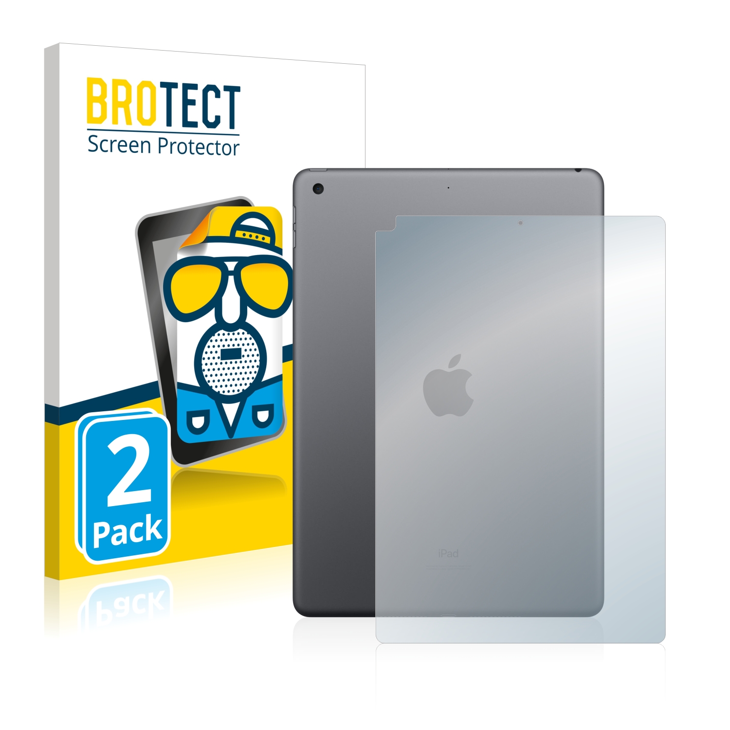 2x BROTECT Entspiegelungs-Folie pro Apple iPad 10.2 WiFi 2020 (zadní strana, 8. Gen.)